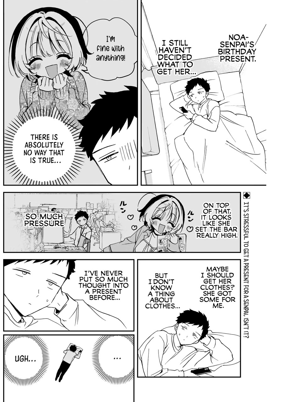 Noa Is My Senior, and My Friend. Chapter 78 page 3 - Chapter 78: Rihito and Choosing a Present