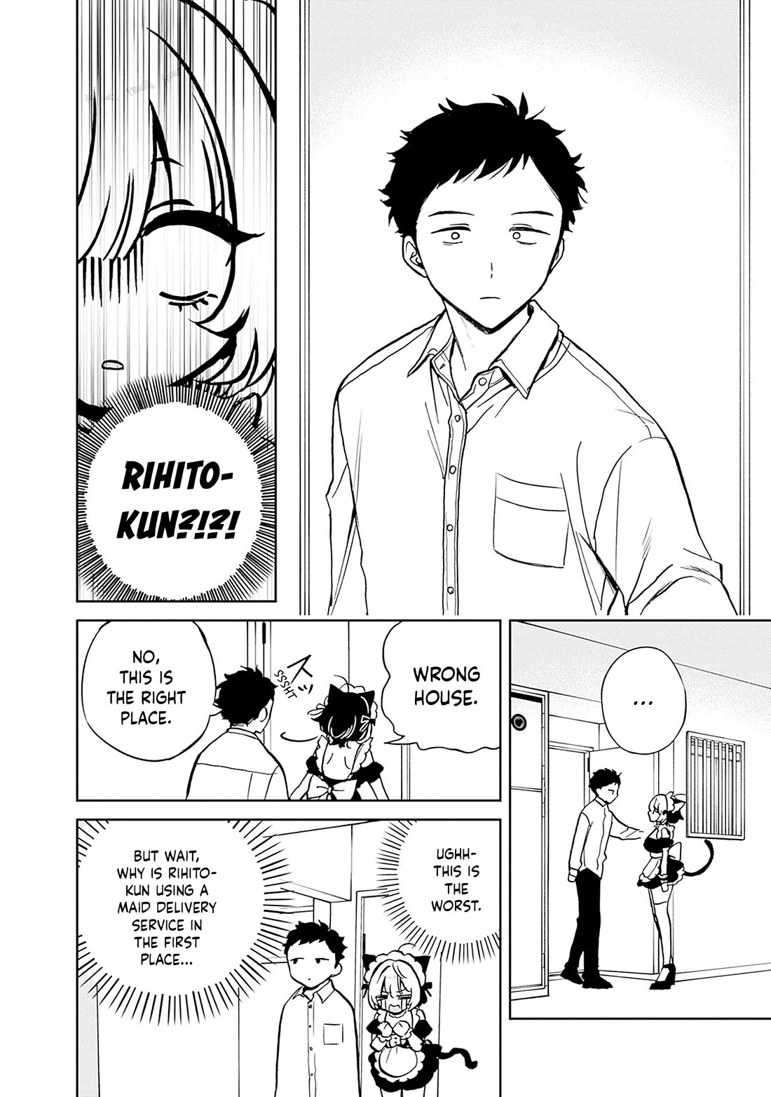 Noa Is My Senior, and My Friend. Chapter 8.5 page 2 - Chapter 8.5: Maid Outfit