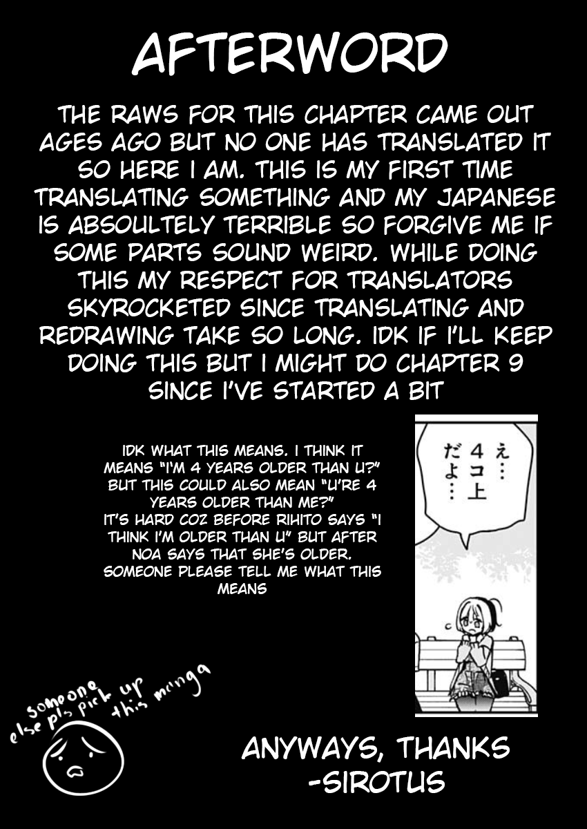 Noa Is My Senior, and My Friend. Chapter 8 page 19 - Chapter 8: Ch. 8 - Noa-Senpai and Her Problems