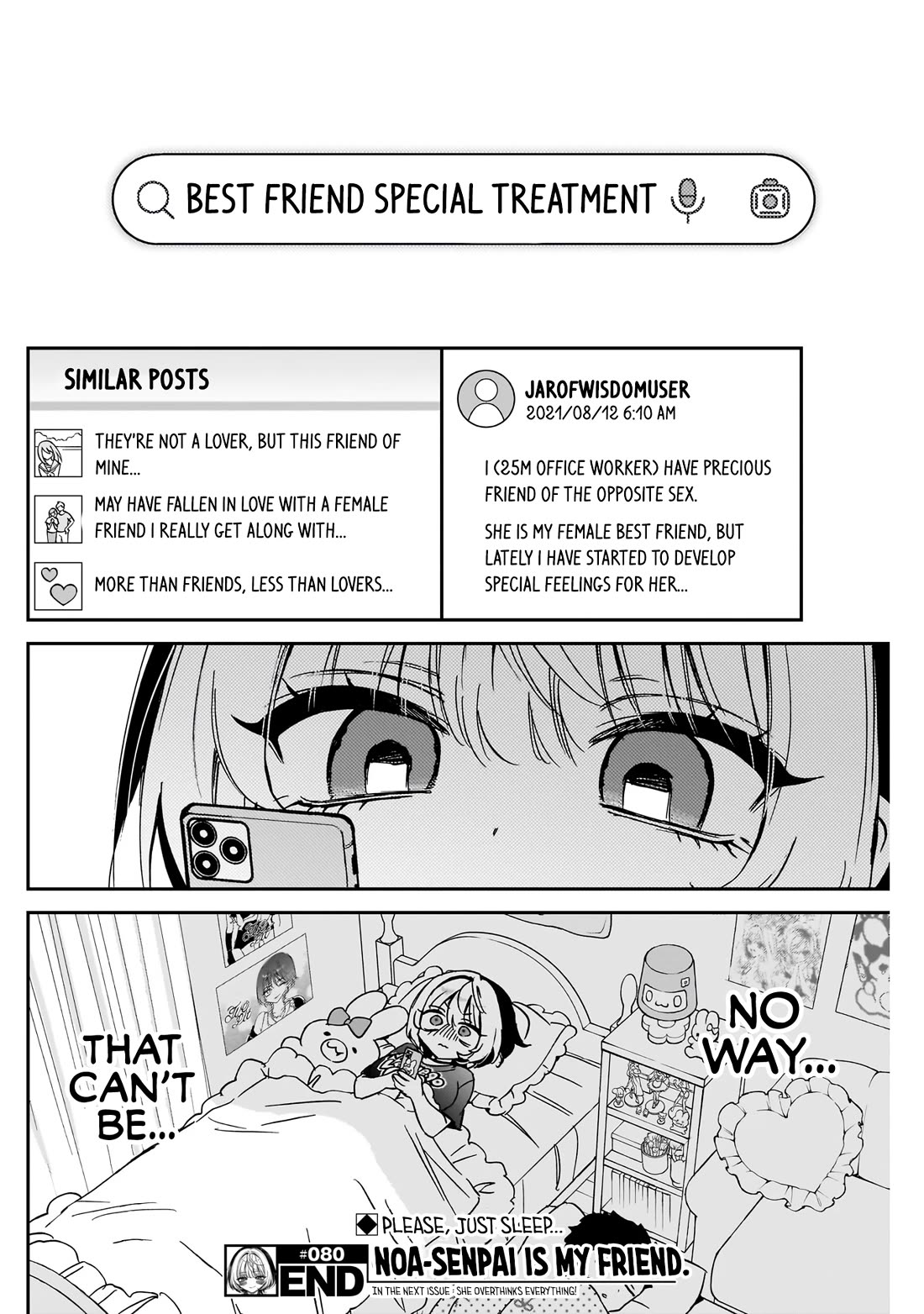 Noa Is My Senior, and My Friend. Chapter 80 page 19 - Chapter 80: Noa-Senpai and Being Special