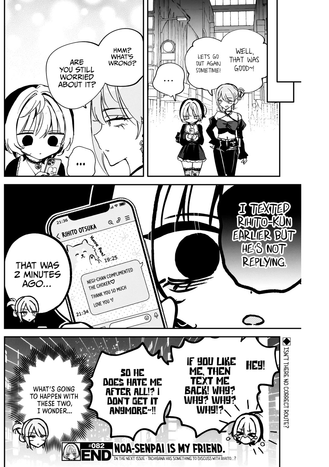 Noa Is My Senior, and My Friend. Chapter 82 page 19 - Chapter 82: Noa-Senpai's Birthday ft. Negiemon