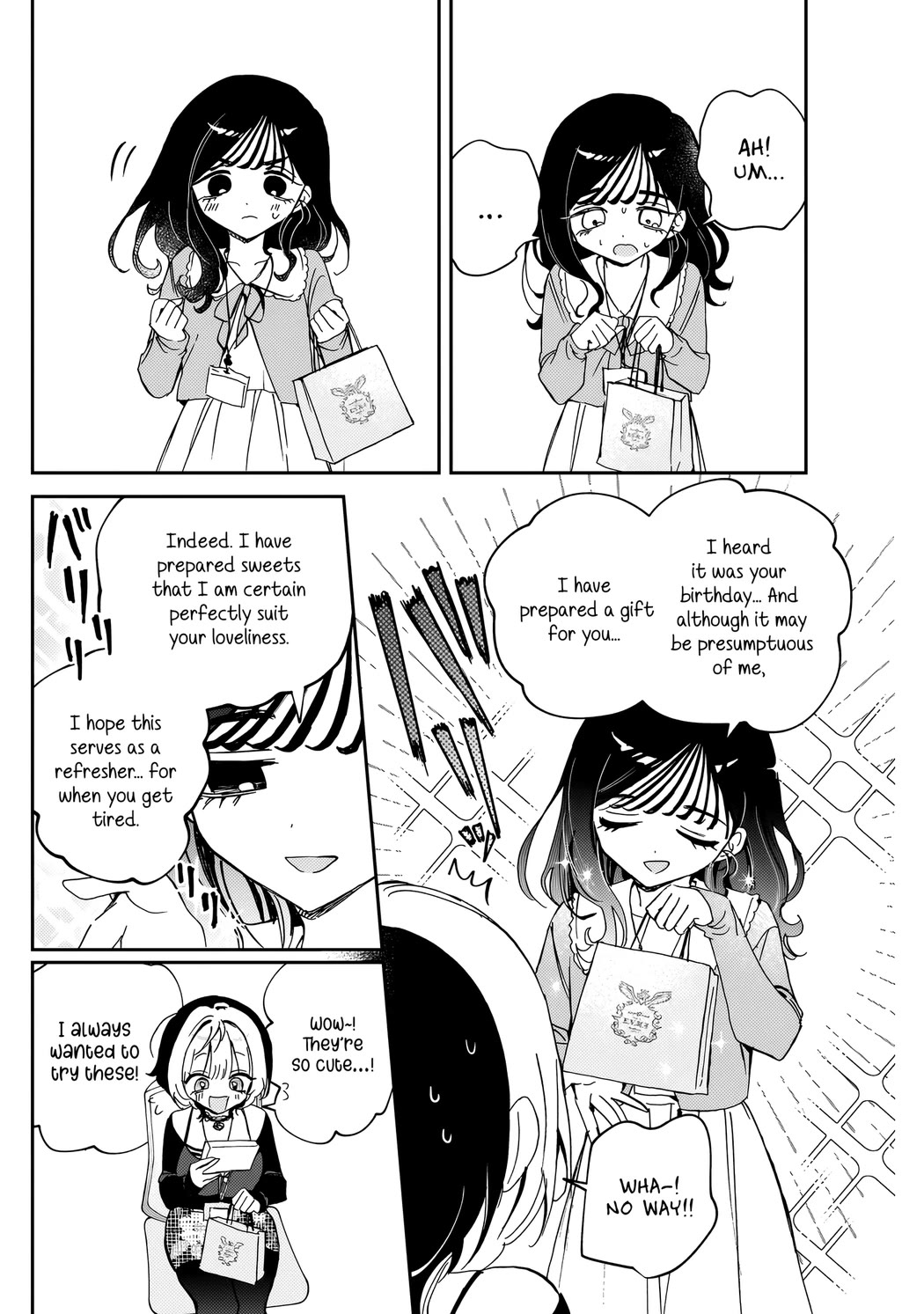 Noa Is My Senior, and My Friend. Chapter 83 page 17 - Chapter 83: Ririna and her Inquiries