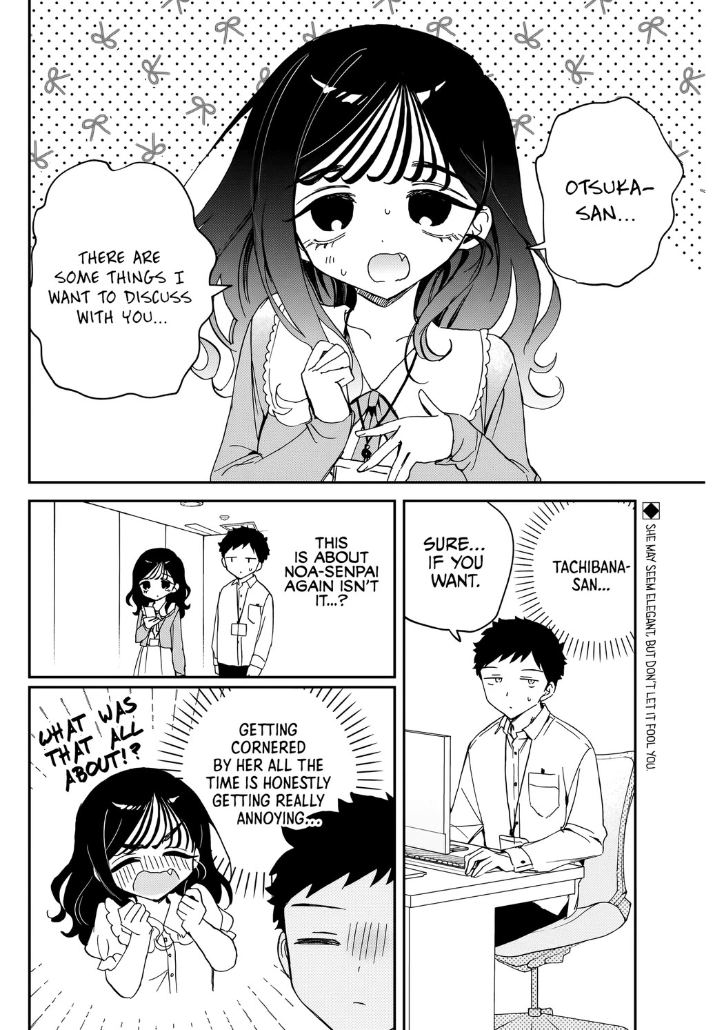 Noa Is My Senior, and My Friend. Chapter 83 page 3 - Chapter 83: Ririna and her Inquiries