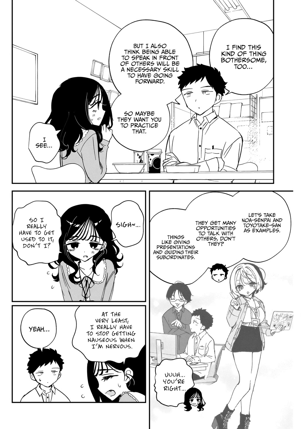 Noa Is My Senior, and My Friend. Chapter 83 page 7 - Chapter 83: Ririna and her Inquiries