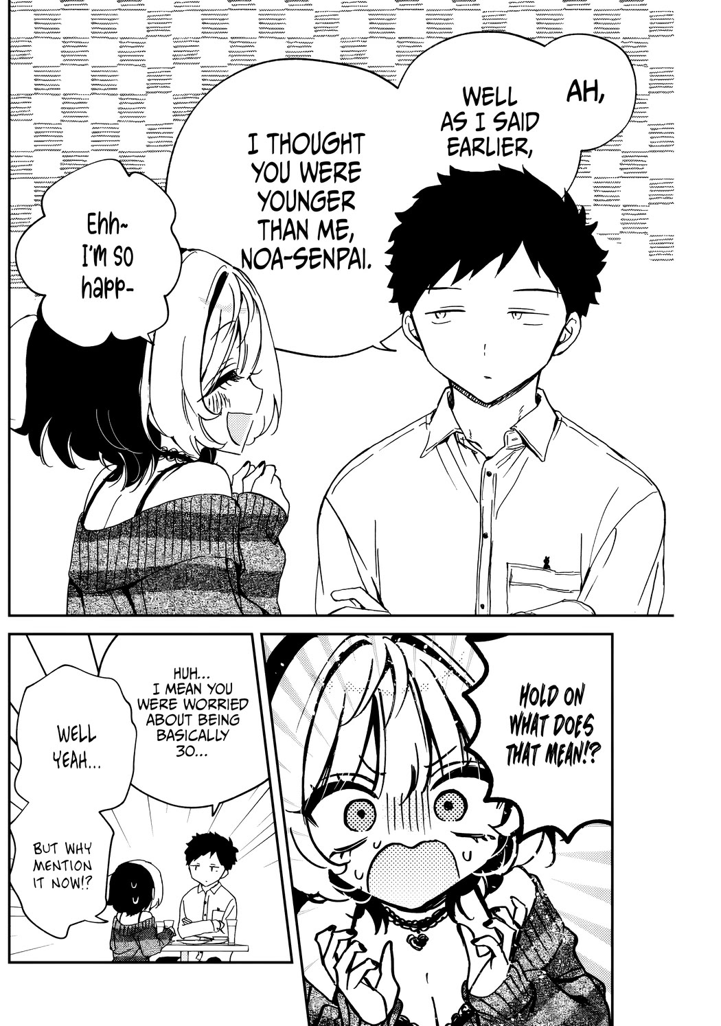 Noa Is My Senior, and My Friend. Chapter 84 page 15 - Chapter 84: Noa-Senpai and Her Preferred Age