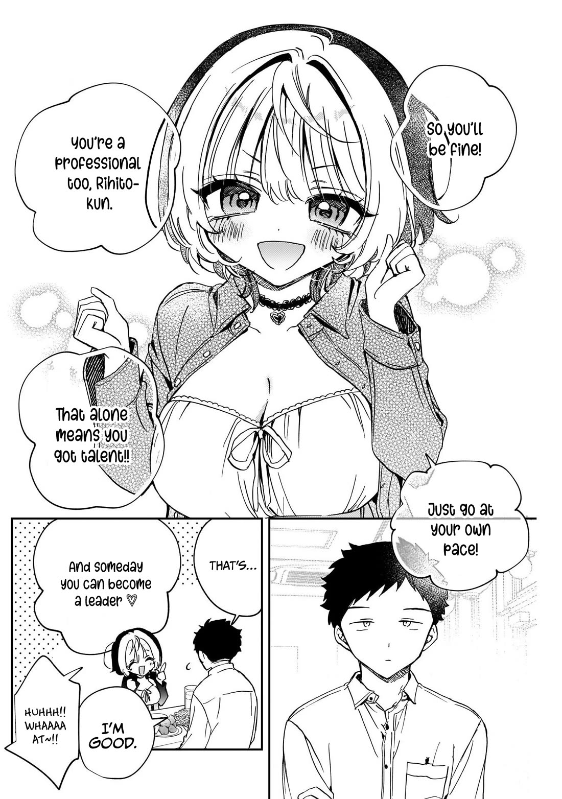 Noa Is My Senior, and My Friend. Chapter 85 page 14 - Chapter 85: Rihito and a Growing Workload