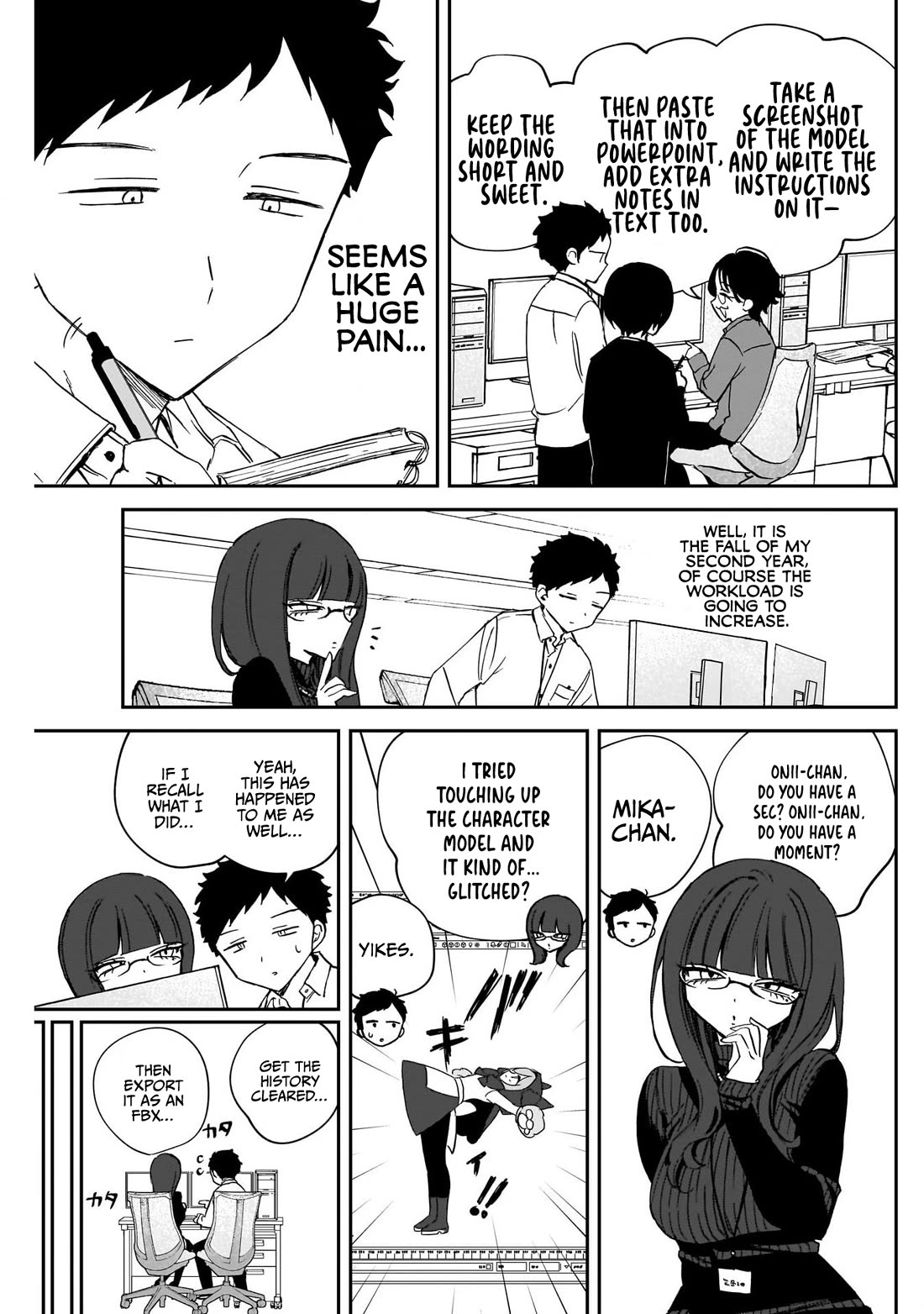 Noa Is My Senior, and My Friend. Chapter 85 page 5 - Chapter 85: Rihito and a Growing Workload