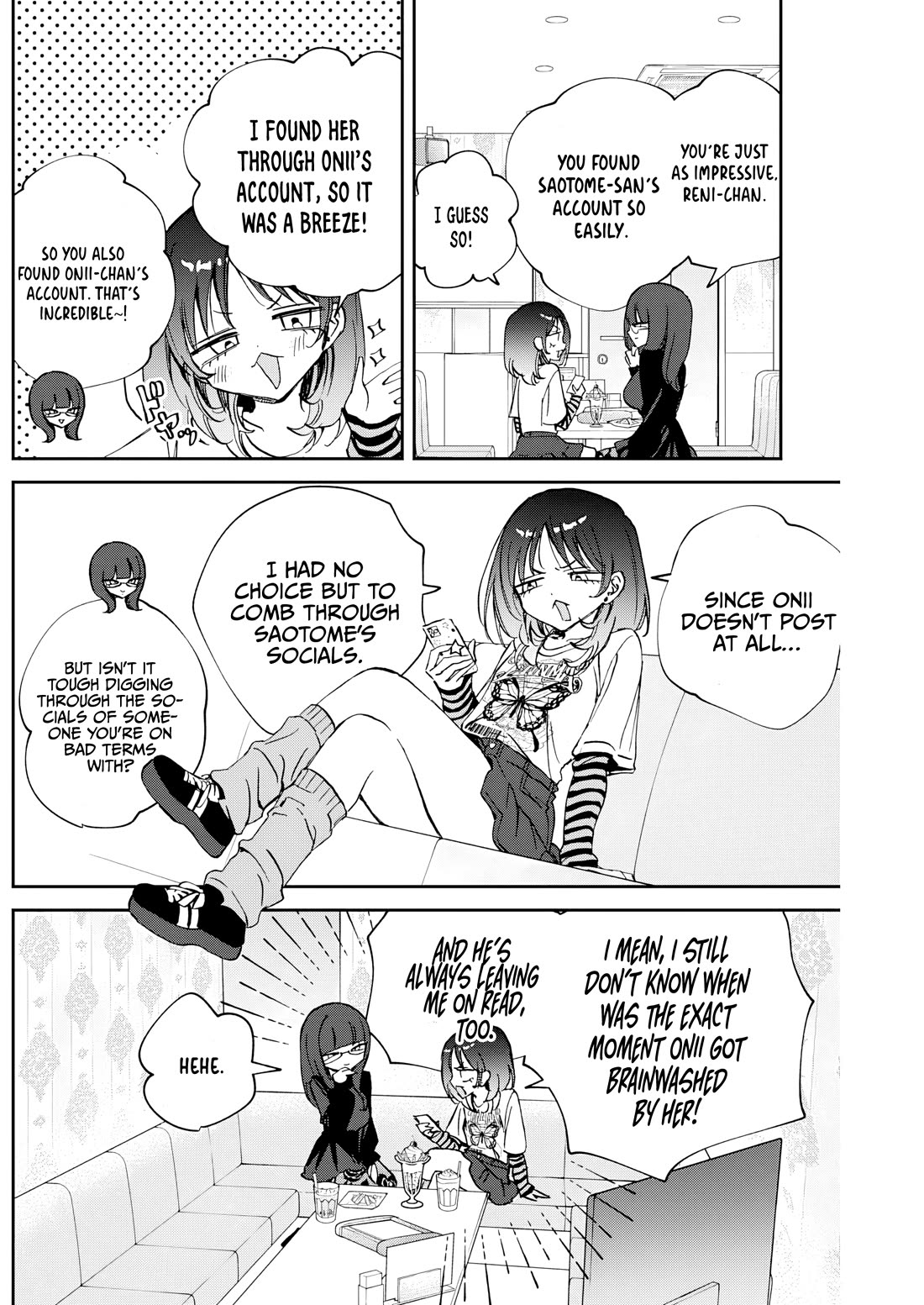 Noa Is My Senior, and My Friend. Chapter 86 page 10 - Chapter 86: Mika and Reni
