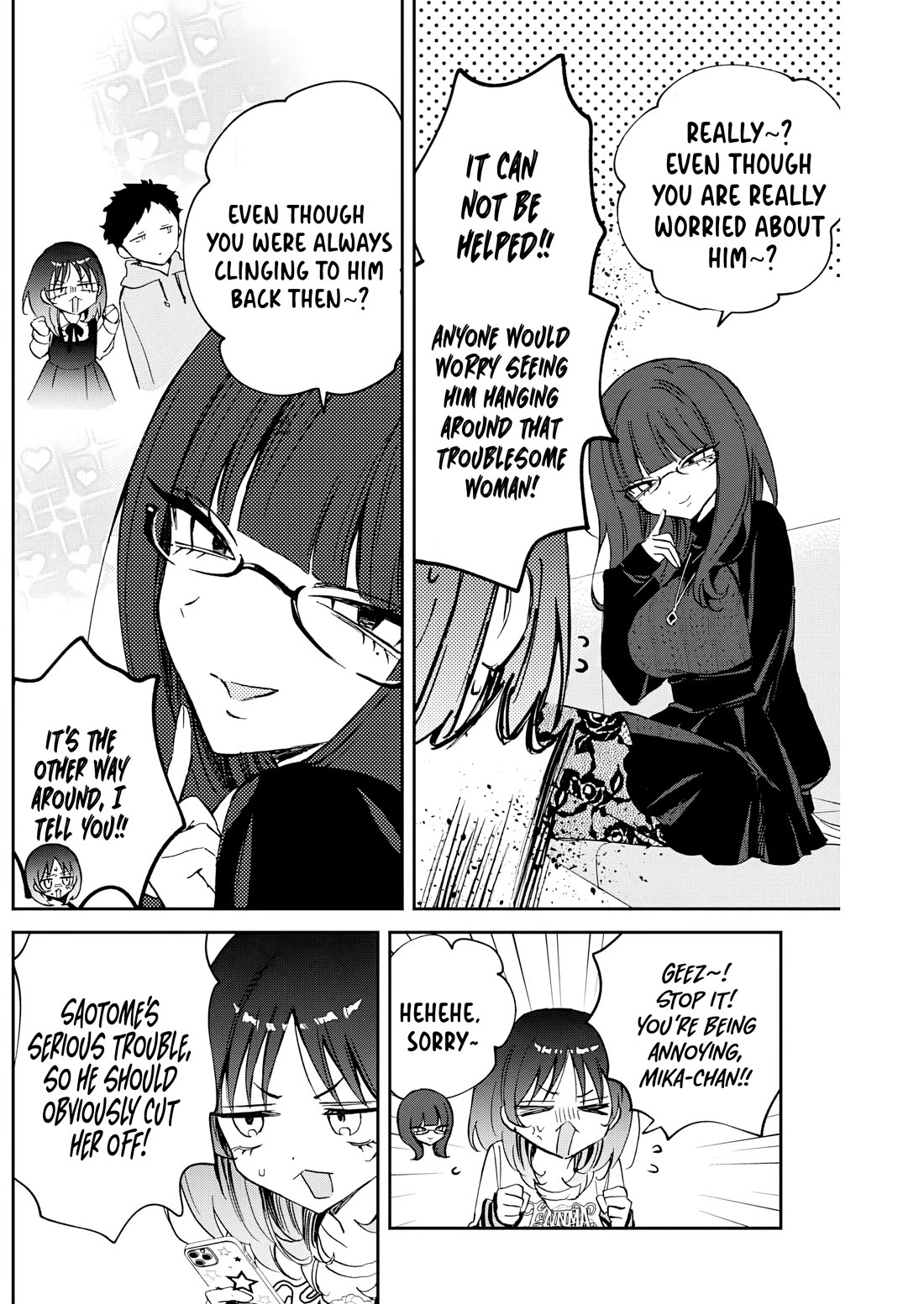 Noa Is My Senior, and My Friend. Chapter 86 page 12 - Chapter 86: Mika and Reni