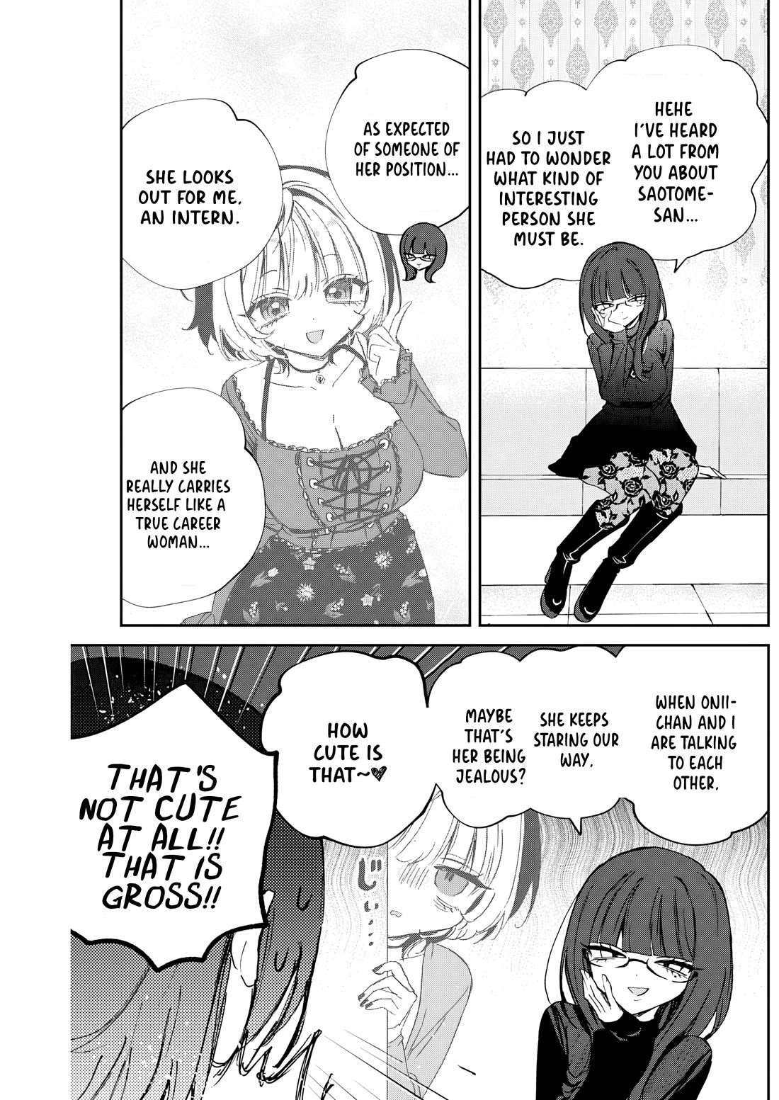 Noa Is My Senior, and My Friend. Chapter 86 page 13 - Chapter 86: Mika and Reni