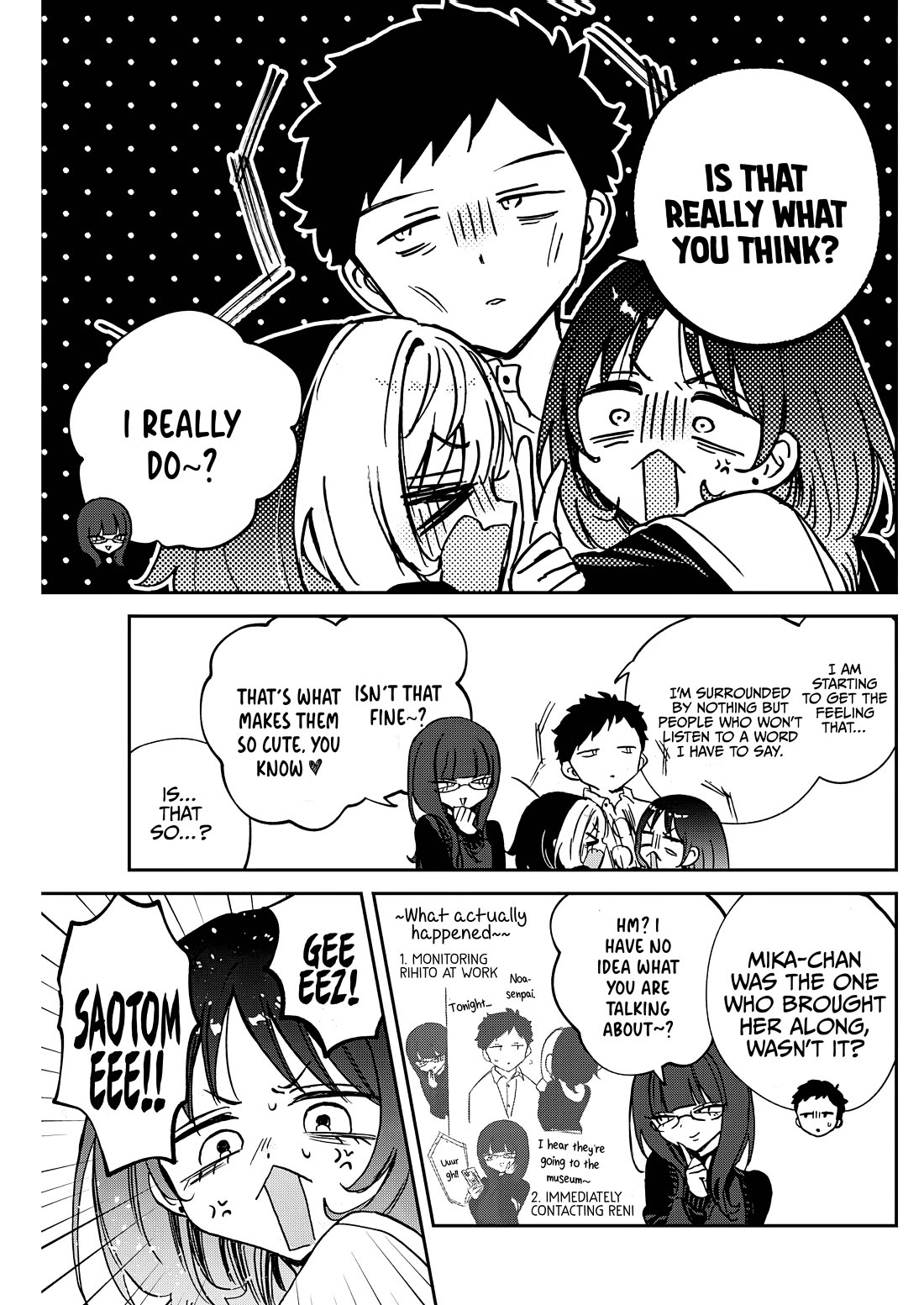 Noa Is My Senior, and My Friend. Chapter 89 page 15 - Chapter 89: Noa-senpai and the little sister