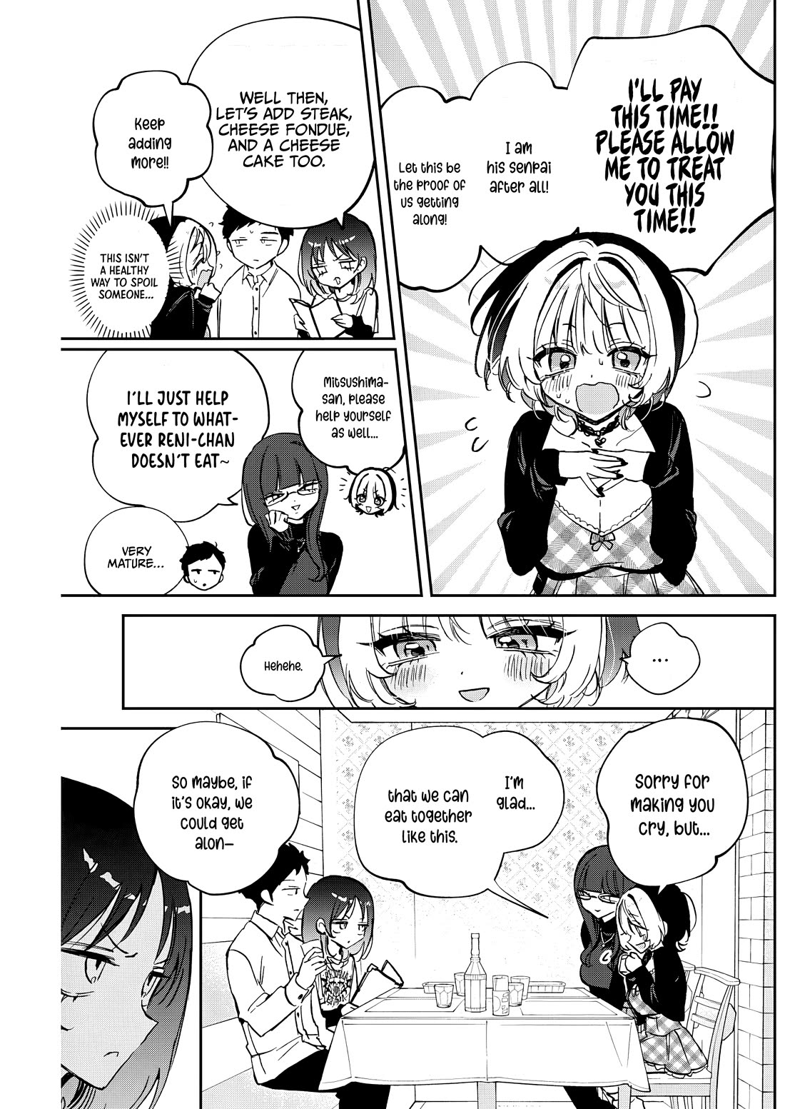 Noa Is My Senior, and My Friend. Chapter 90 page 5 - Chapter 90: Noa-senpai and Reni, Round 2