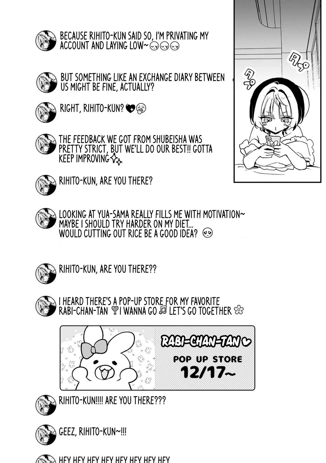Noa Is My Senior, and My Friend. Chapter 91 page 12 - Chapter 91: Noa-senpai and her Social Media Addiction
