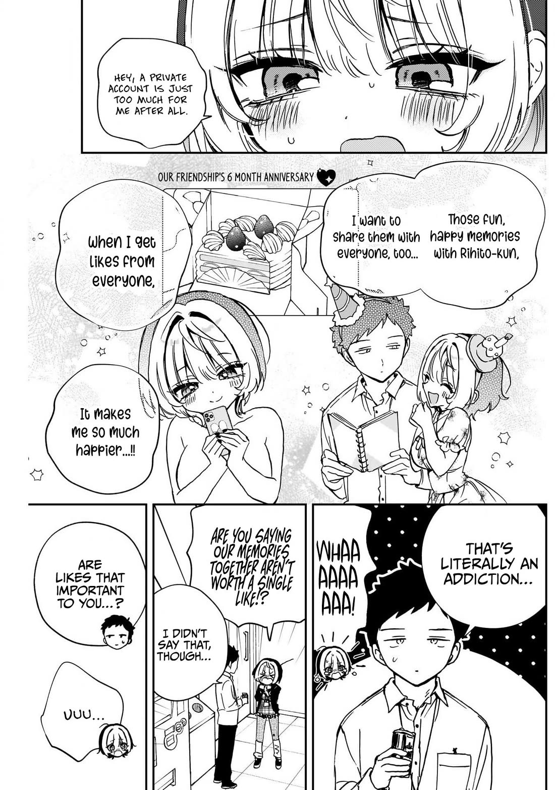 Noa Is My Senior, and My Friend. Chapter 91 page 14 - Chapter 91: Noa-senpai and her Social Media Addiction