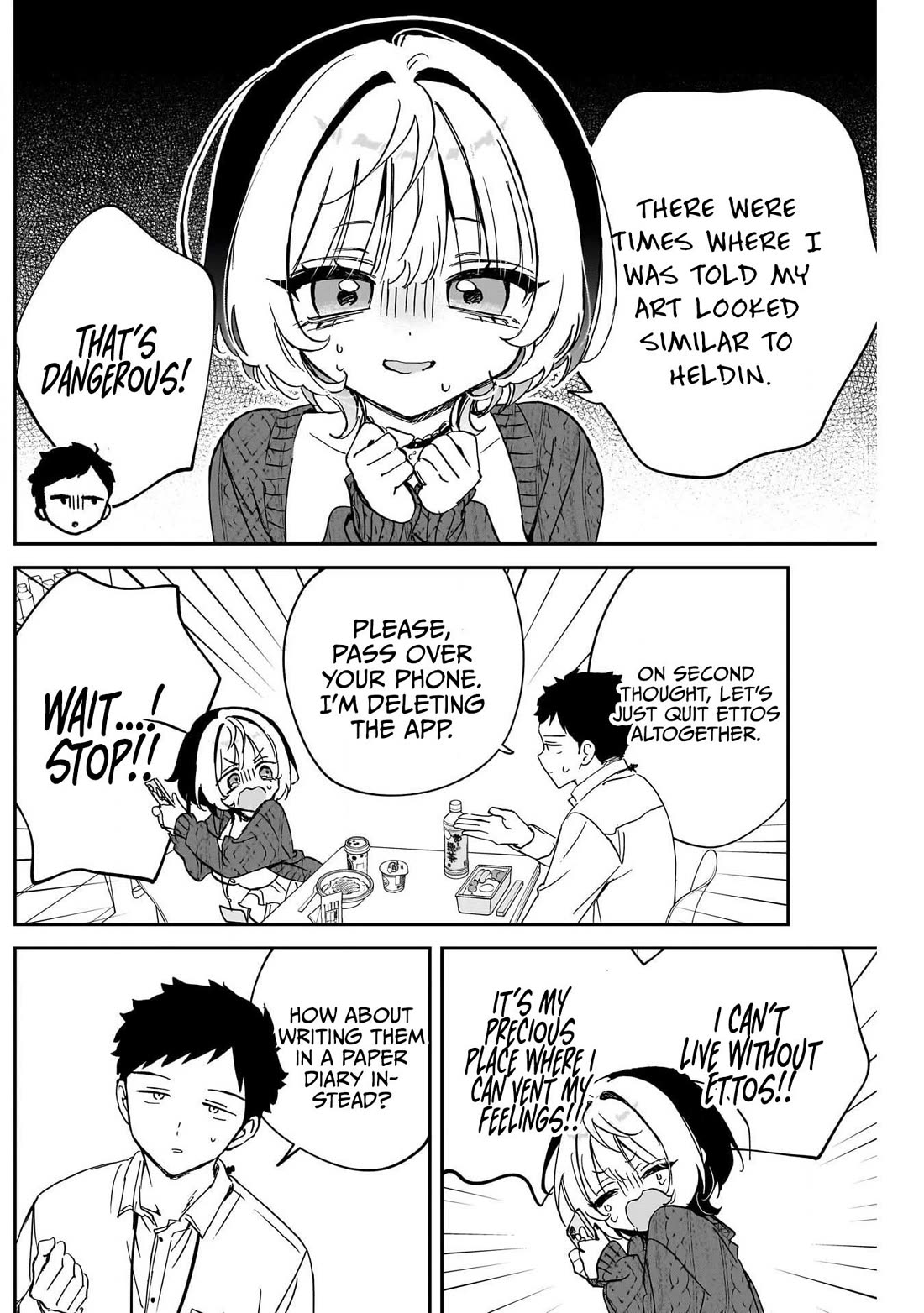 Noa Is My Senior, and My Friend. Chapter 91 page 7 - Chapter 91: Noa-senpai and her Social Media Addiction