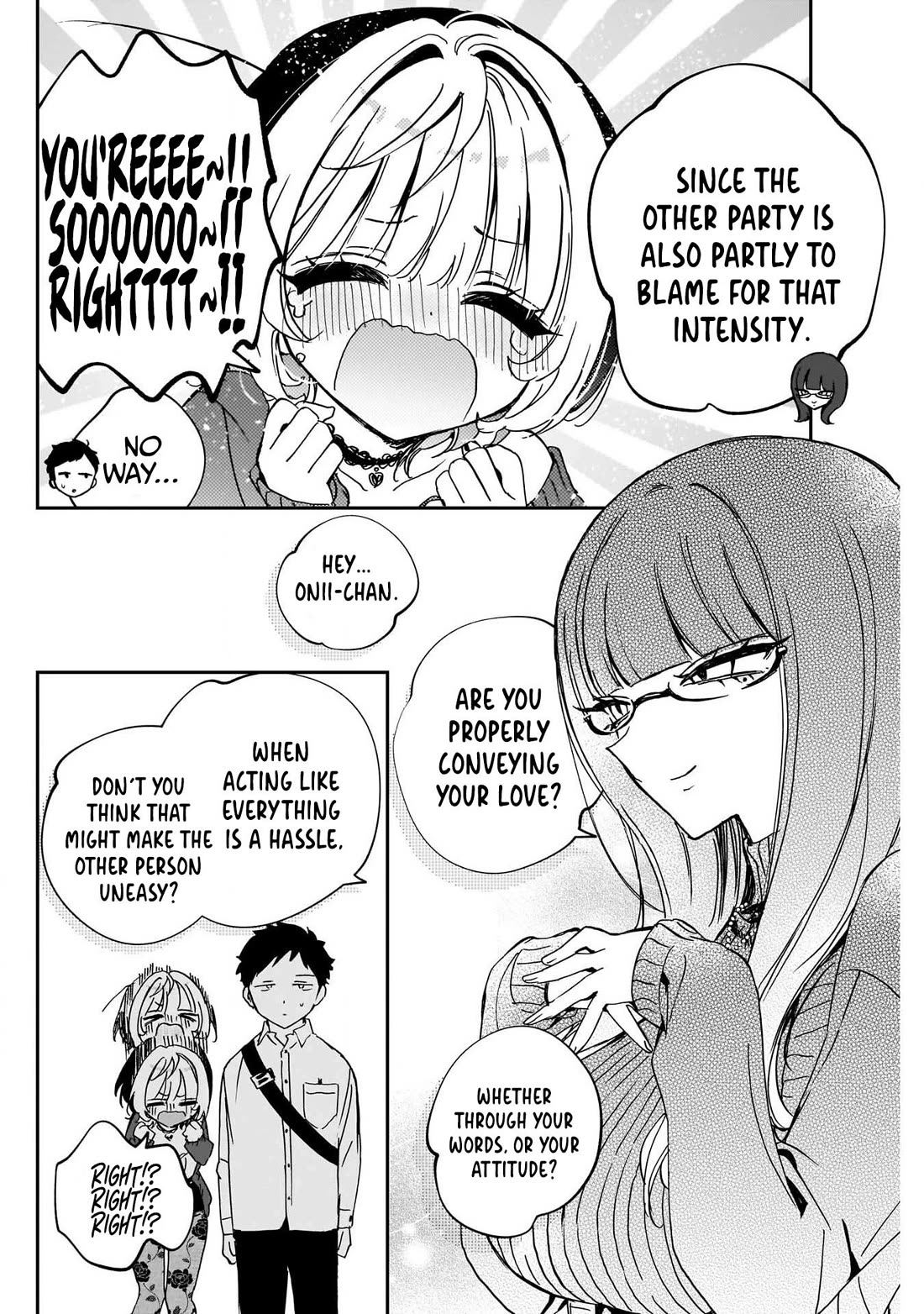 Noa Is My Senior, and My Friend. Chapter 92 page 14 - Chapter 92: Rihito and the Intense Women