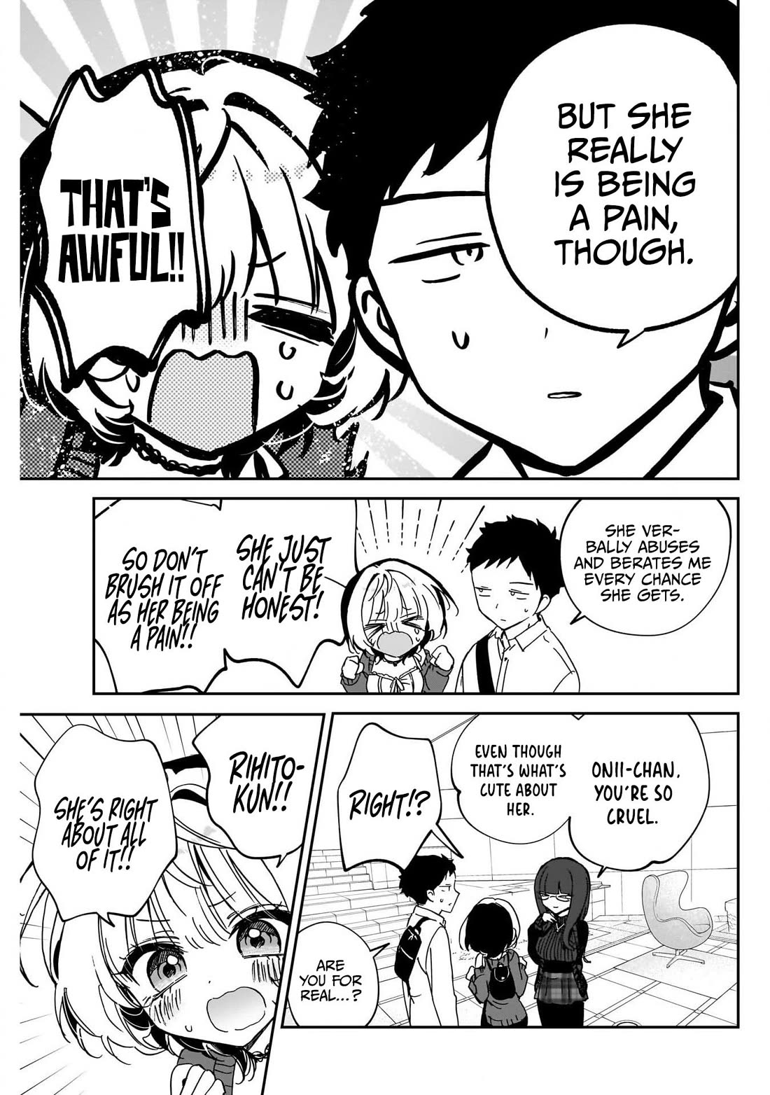 Noa Is My Senior, and My Friend. Chapter 92 page 15 - Chapter 92: Rihito and the Intense Women