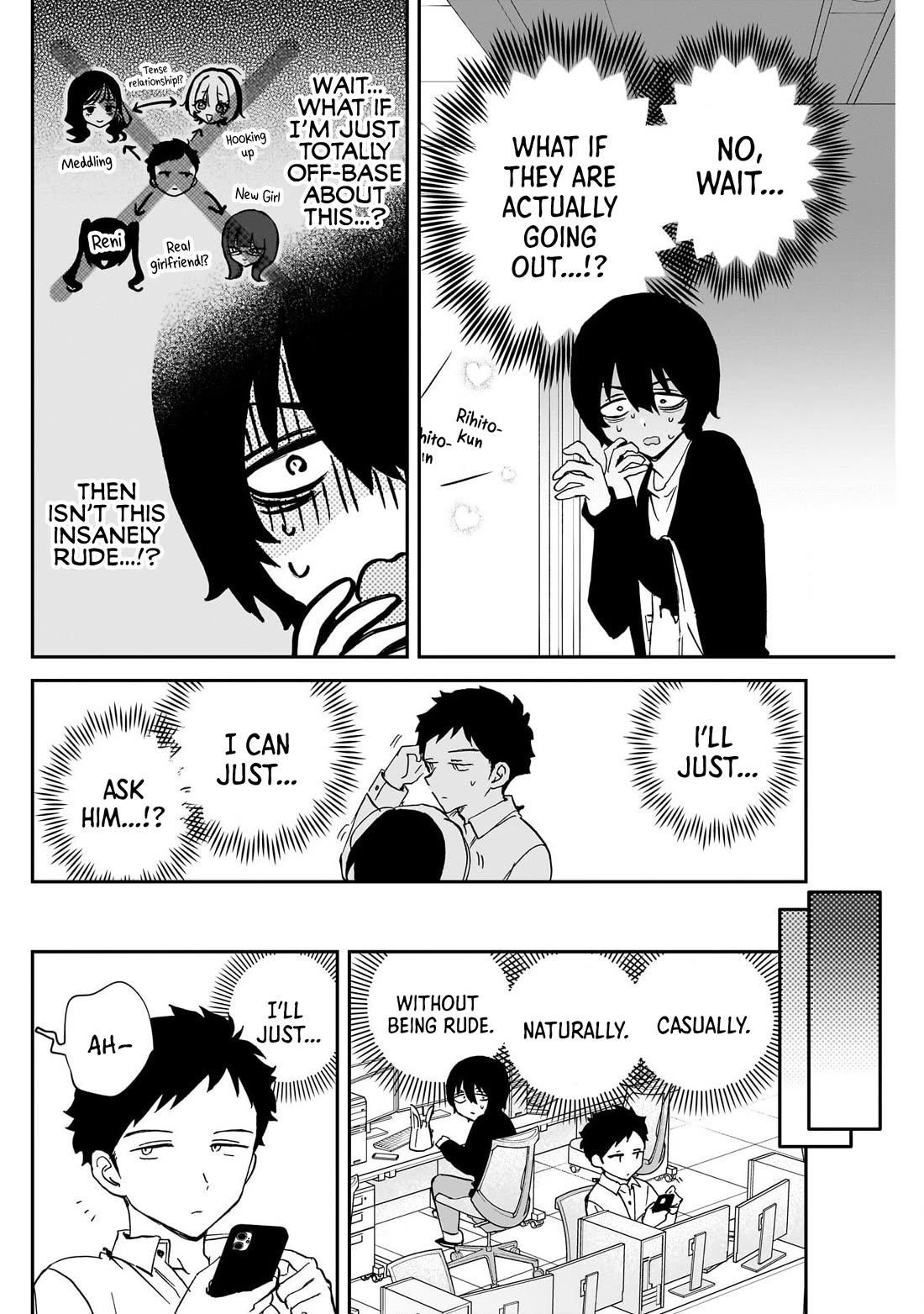 Noa Is My Senior, and My Friend. Chapter 93 page 8 - Chapter 93: Hayase and the Flirty Pair