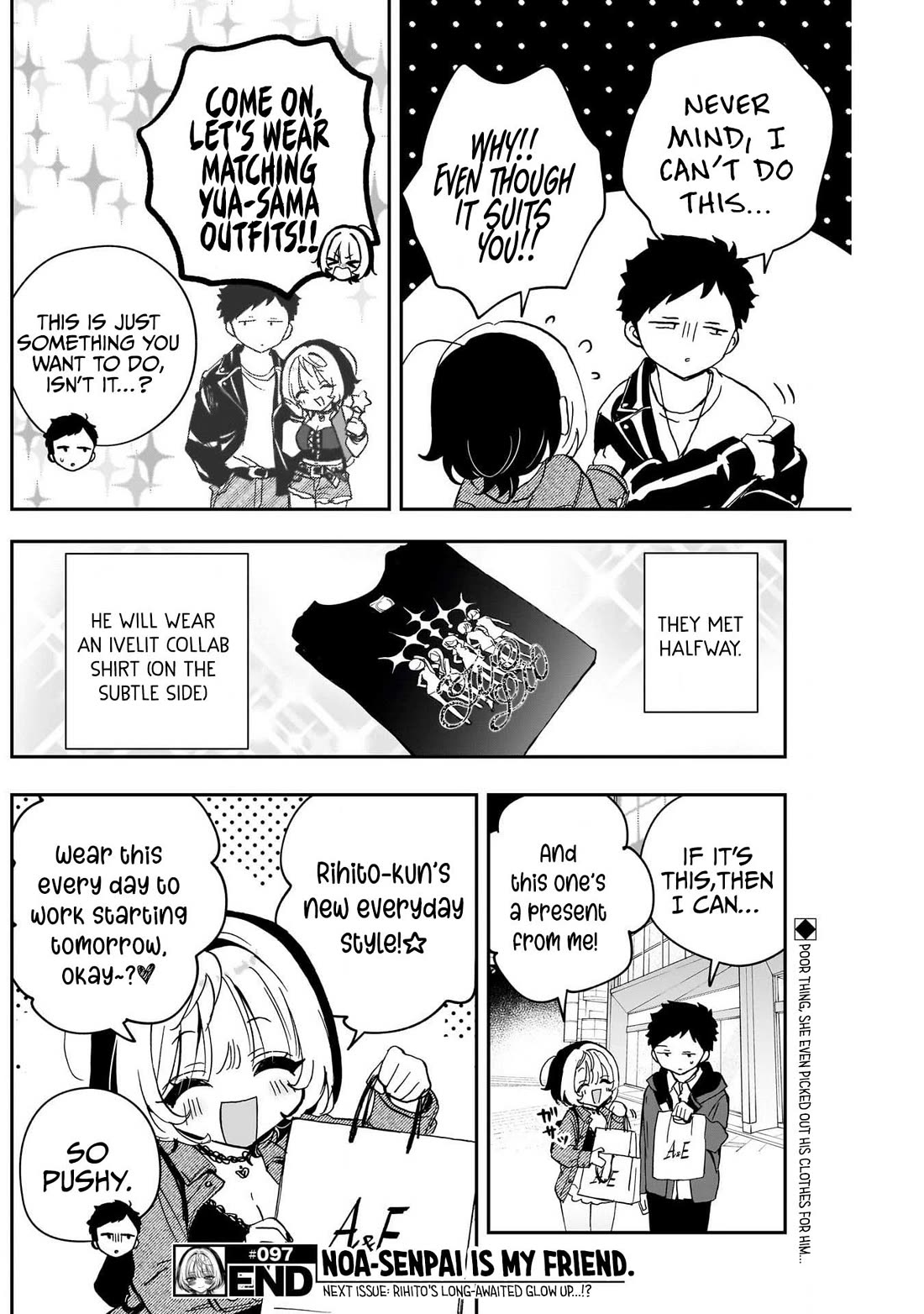 Noa Is My Senior, and My Friend. Chapter 97 page 19 - Chapter 97: Noa-senpai's Battle Outfit