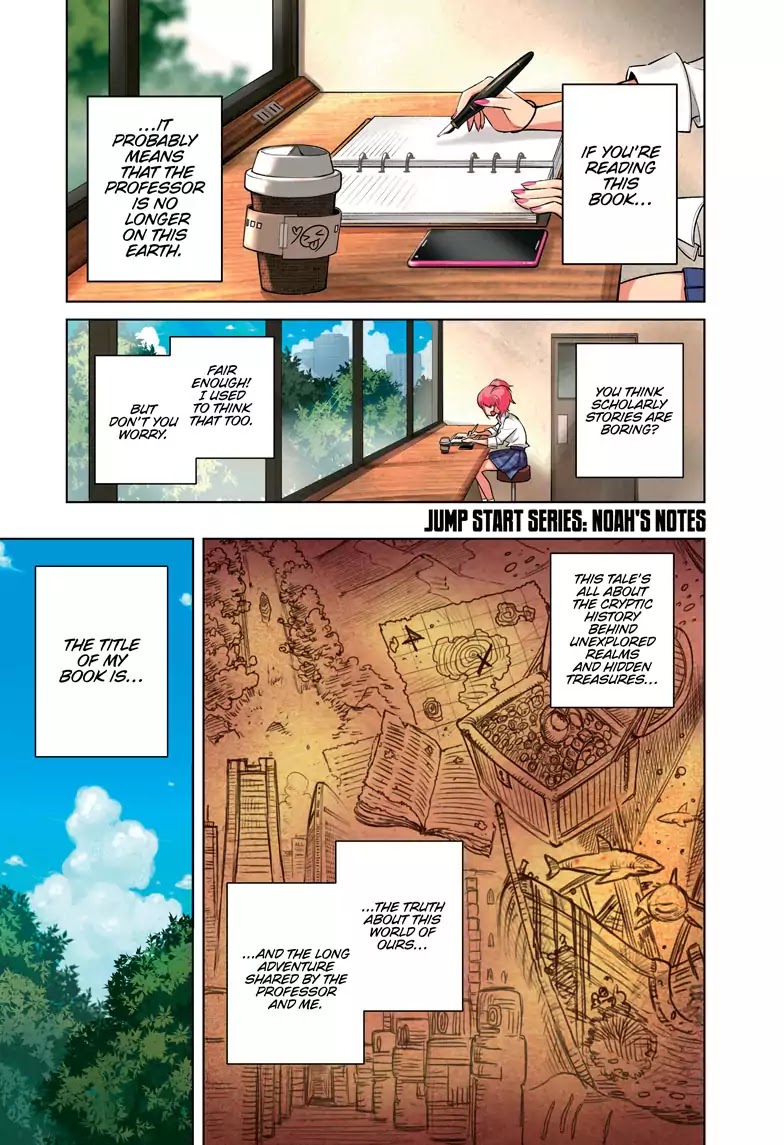 Noah's Notes Chapter 1 page 2 - Chapter 1: The Adventuring Scholar's Ark