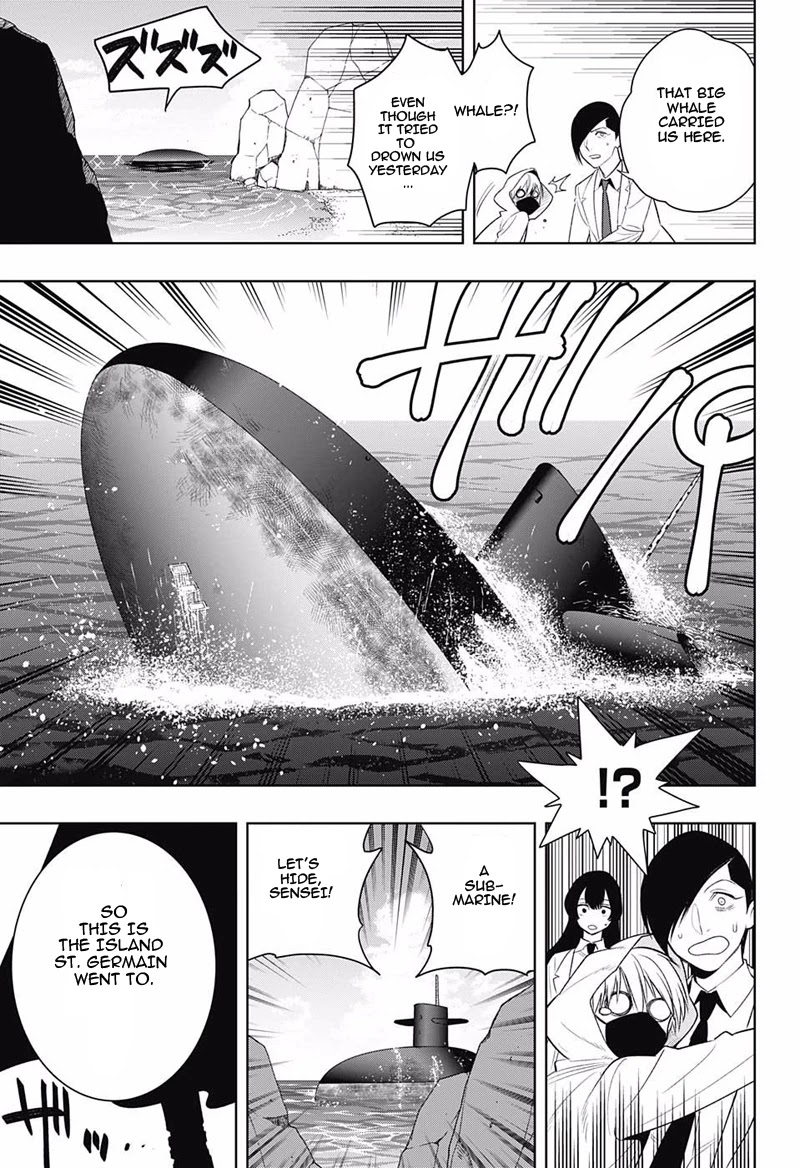 Noah's Notes Chapter 10 page 18 - Chapter 10: Sensei, We're Fighting with a Mermaid at Bermuda