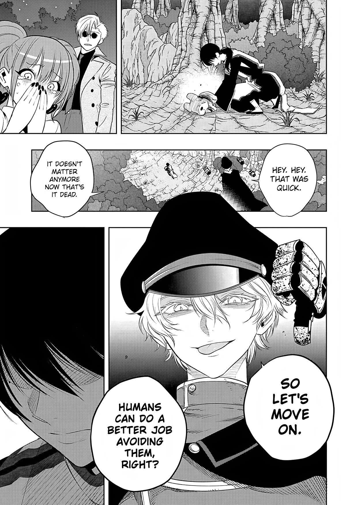 Noah's Notes Chapter 12 page 12 - Chapter 12: Our Group Encounters the Unknown in the Jungle
