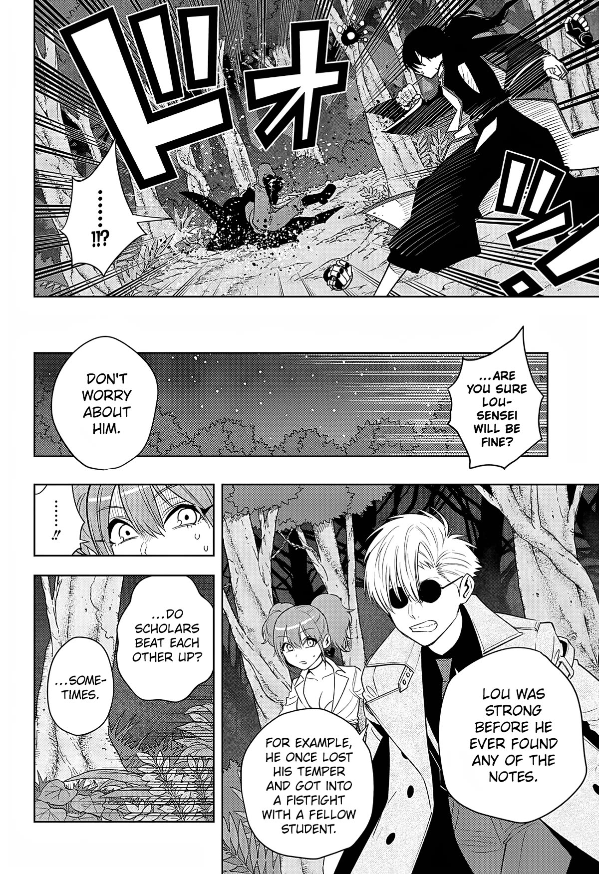 Noah's Notes Chapter 12 page 18 - Chapter 12: Our Group Encounters the Unknown in the Jungle