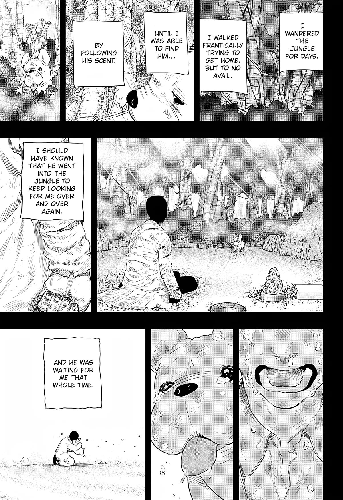 Noah's Notes Chapter 12 page 6 - Chapter 12: Our Group Encounters the Unknown in the Jungle