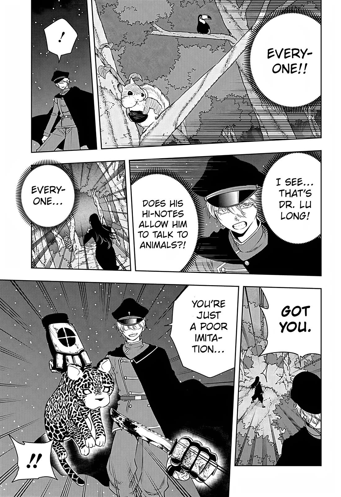 Noah's Notes Chapter 13 page 4 - Chapter 13: Professor Lu's Jungle Lesson
