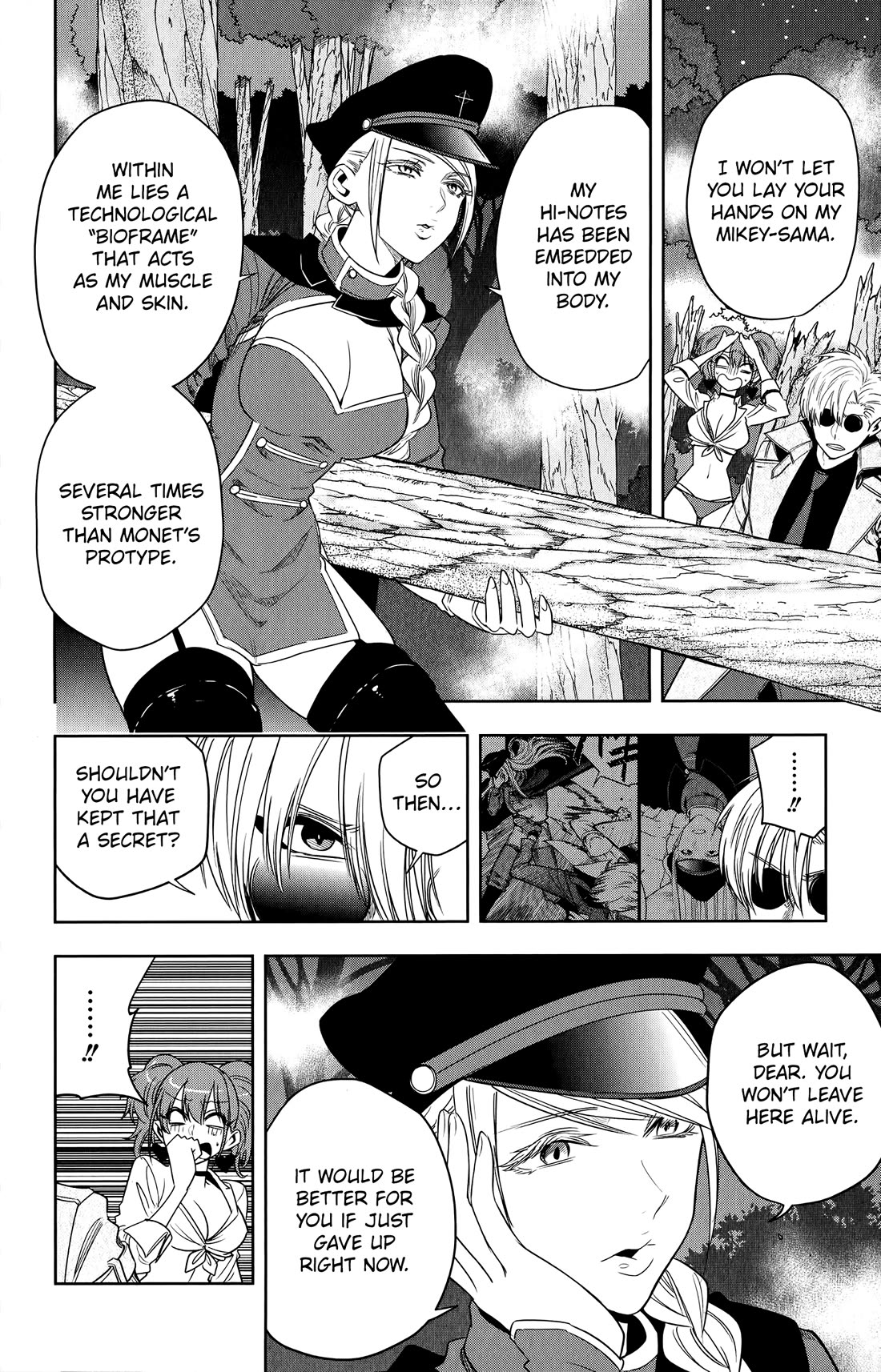Noah's Notes Chapter 14 page 15 - Chapter 14: Deep in the Island's Jungle, a Growing Threat Challenges the Professor