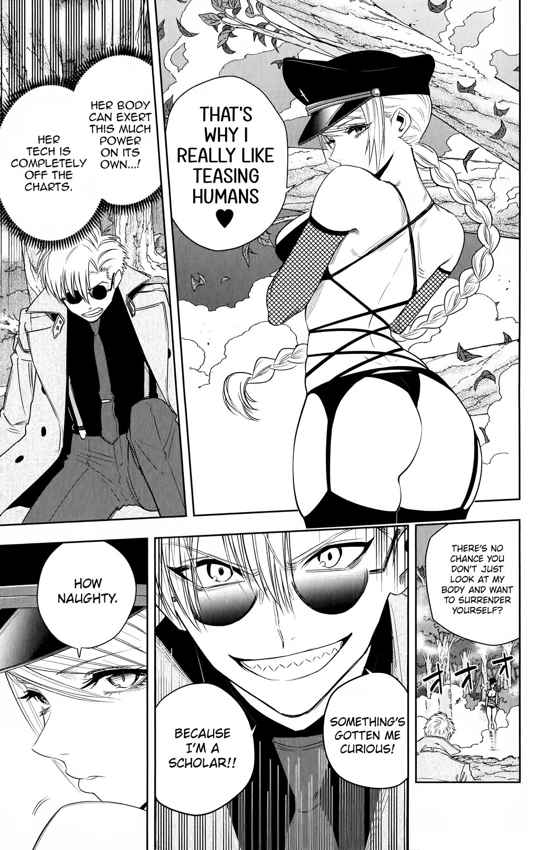 Noah's Notes Chapter 15 page 4 - Chapter 15: The Professor Locks Eyes with a Leopardess in the Night