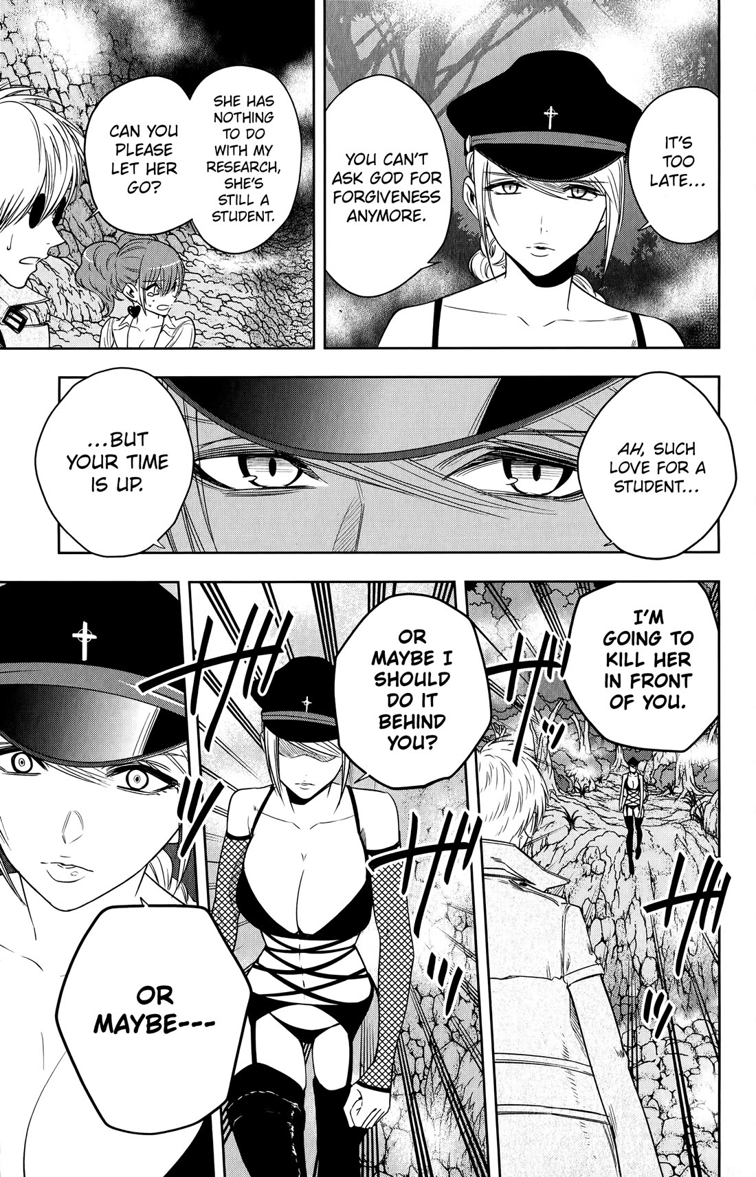 Noah's Notes Chapter 15 page 8 - Chapter 15: The Professor Locks Eyes with a Leopardess in the Night