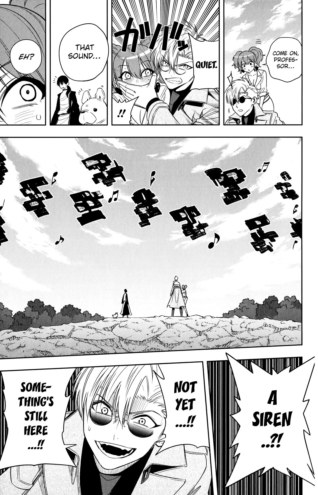 Noah's Notes Chapter 16 page 19 - Chapter 16: The Party Gets a Glimpse of an Unknown Threat at the Mountain Peak