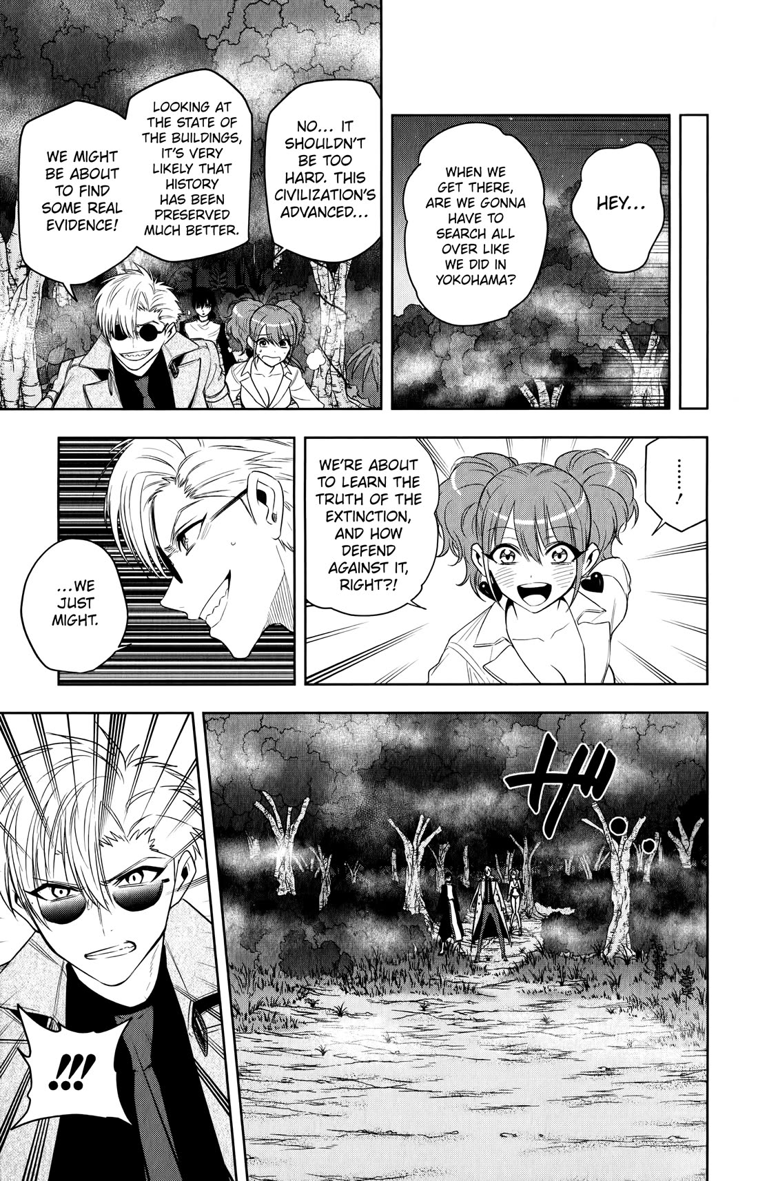 Noah's Notes Chapter 16 page 4 - Chapter 16: The Party Gets a Glimpse of an Unknown Threat at the Mountain Peak