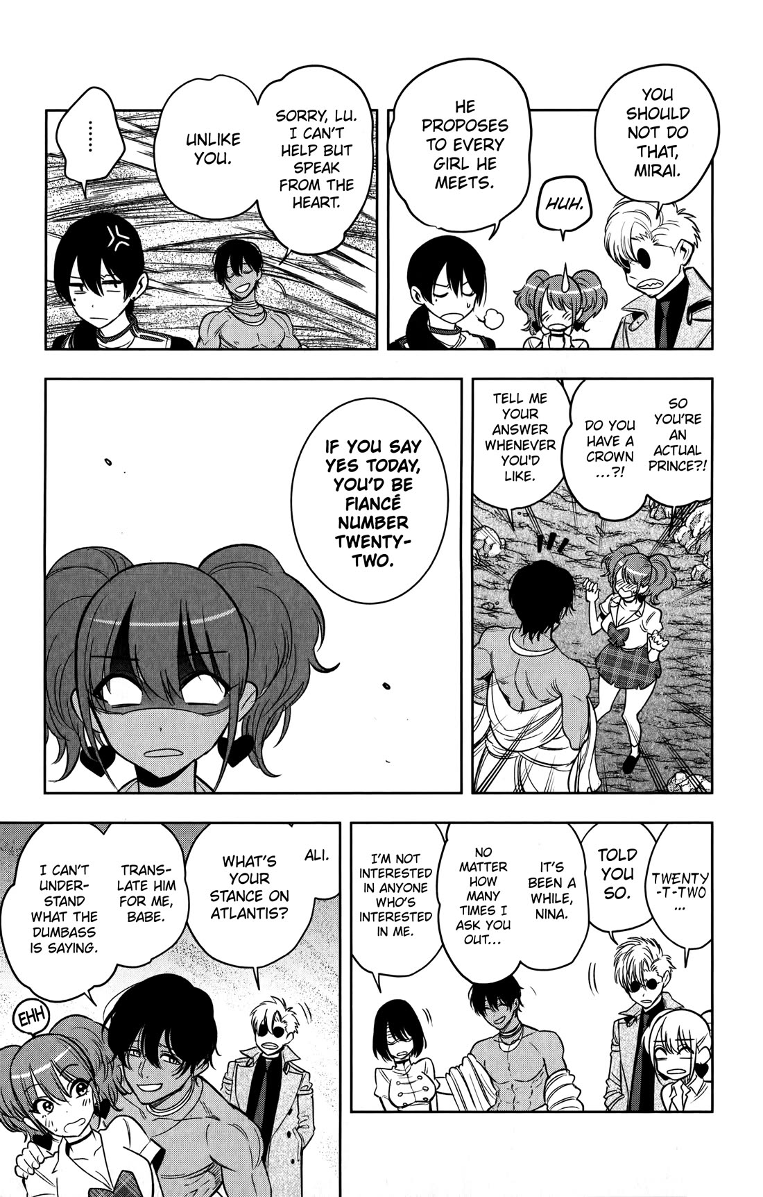Noah's Notes Chapter 19 page 14 - Chapter 19: Prof, Class Reunion in the Authoritarian State!