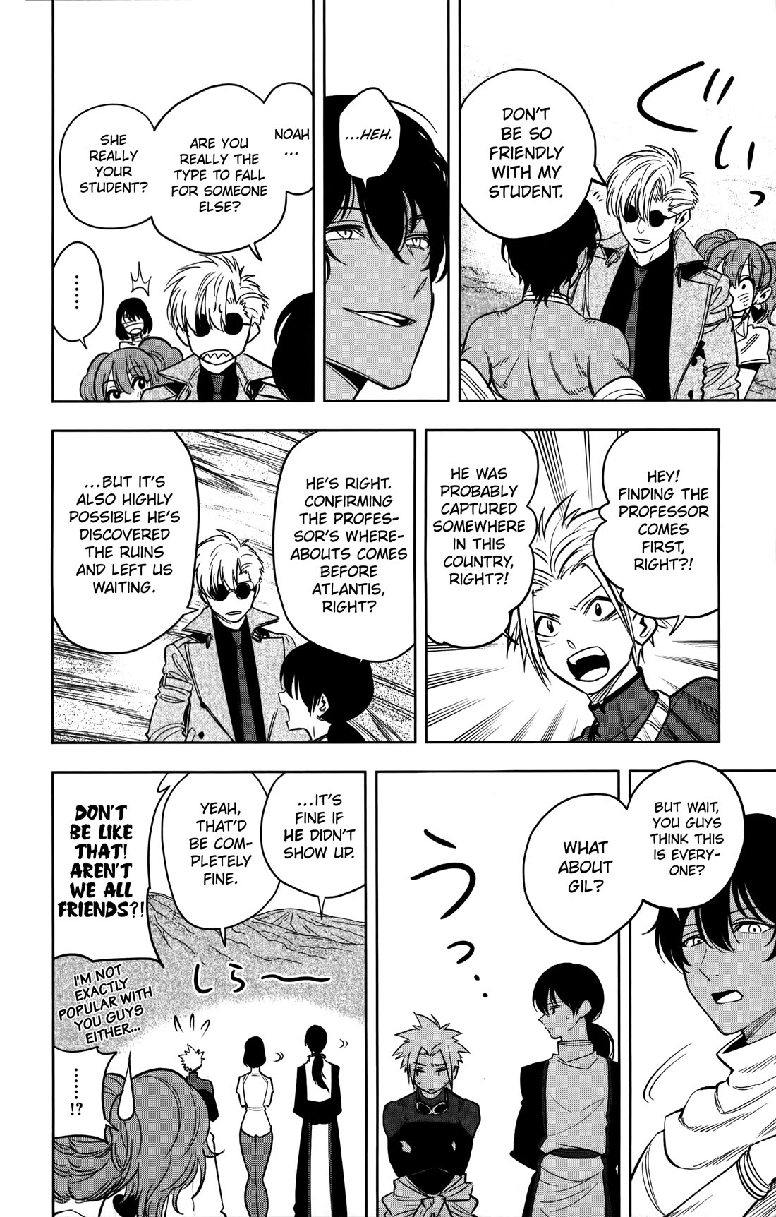 Noah's Notes Chapter 19 page 15 - Chapter 19: Prof, Class Reunion in the Authoritarian State!