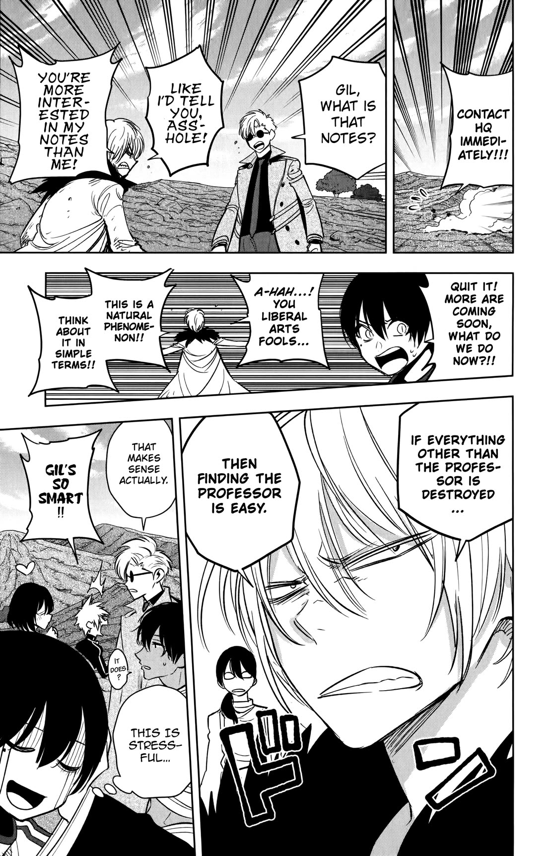 Noah's Notes Chapter 19 page 19 - Chapter 19: Prof, Class Reunion in the Authoritarian State!