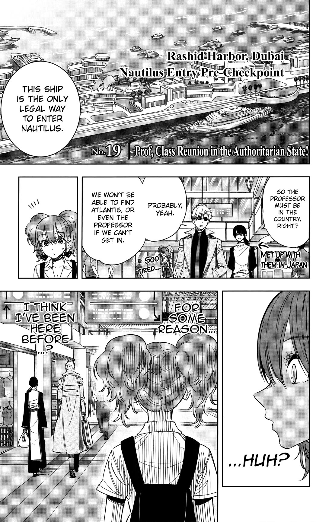 Noah's Notes Chapter 19 page 2 - Chapter 19: Prof, Class Reunion in the Authoritarian State!