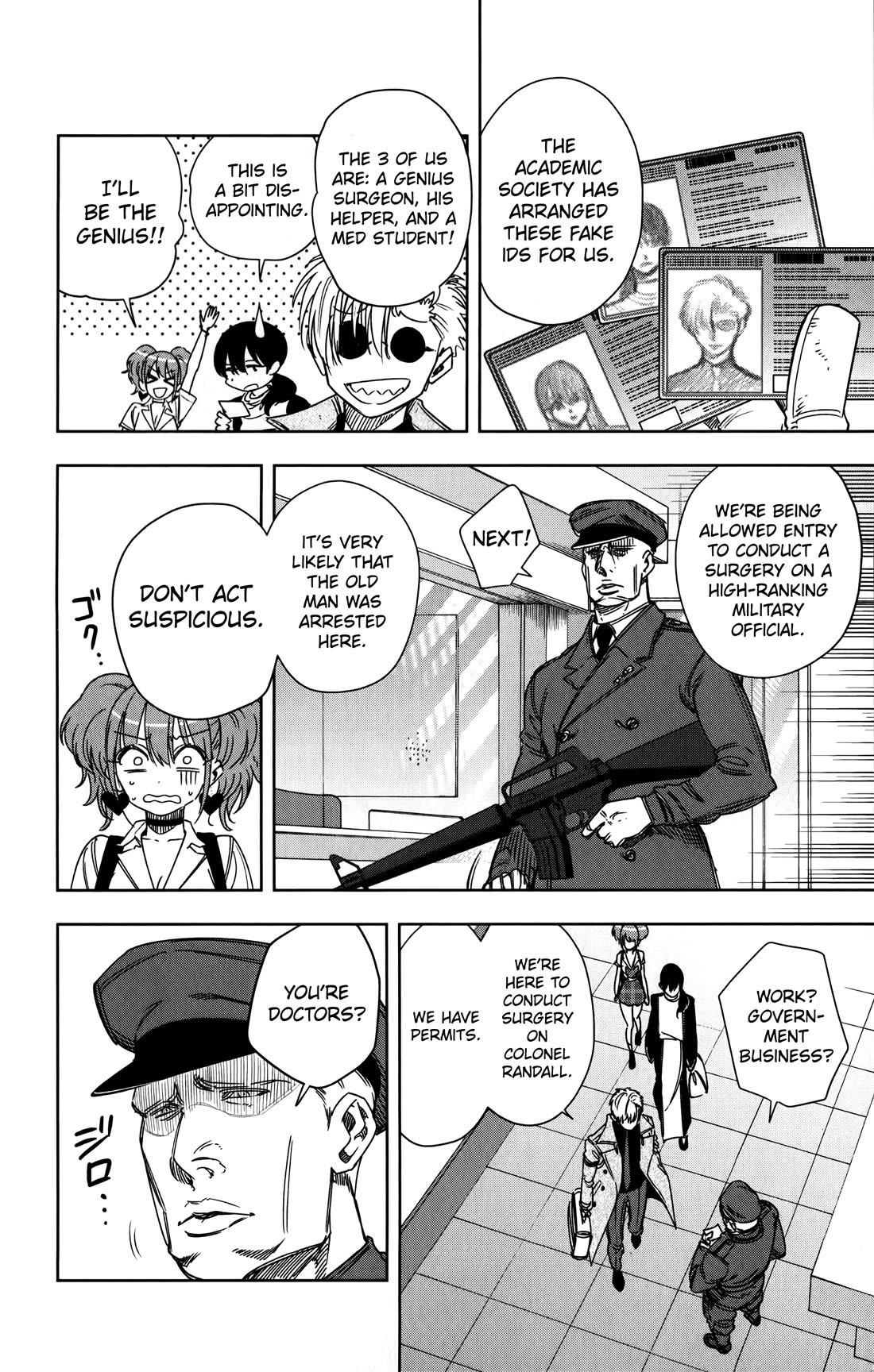 Noah's Notes Chapter 19 page 3 - Chapter 19: Prof, Class Reunion in the Authoritarian State!