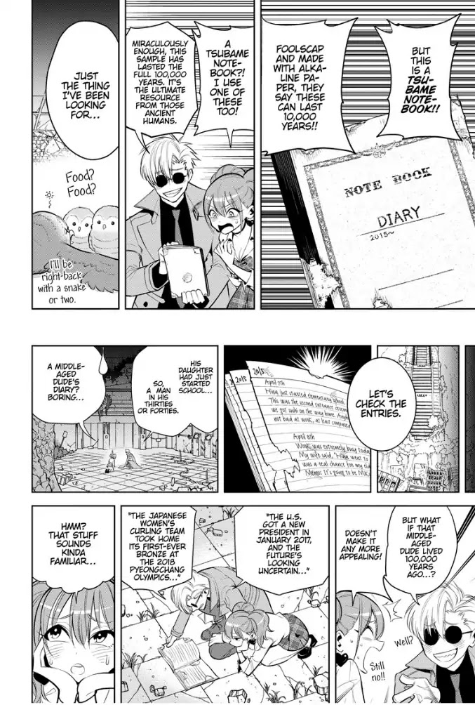 Noah's Notes Chapter 2 page 17 - Chapter 2: Adventure in the Ruins of Minato Mirai