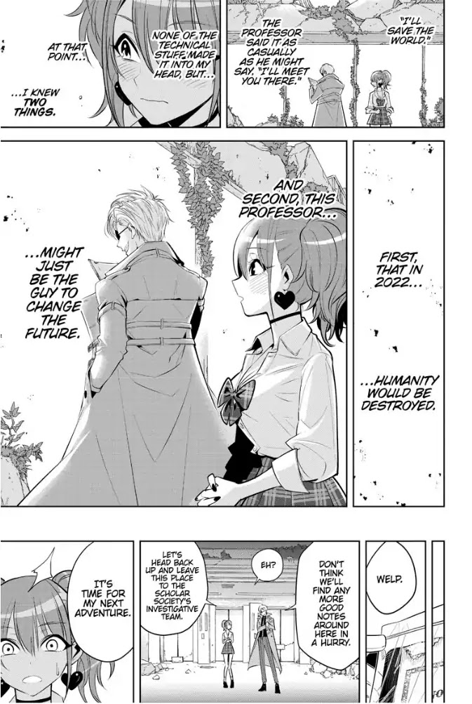Noah's Notes Chapter 2 page 24 - Chapter 2: Adventure in the Ruins of Minato Mirai