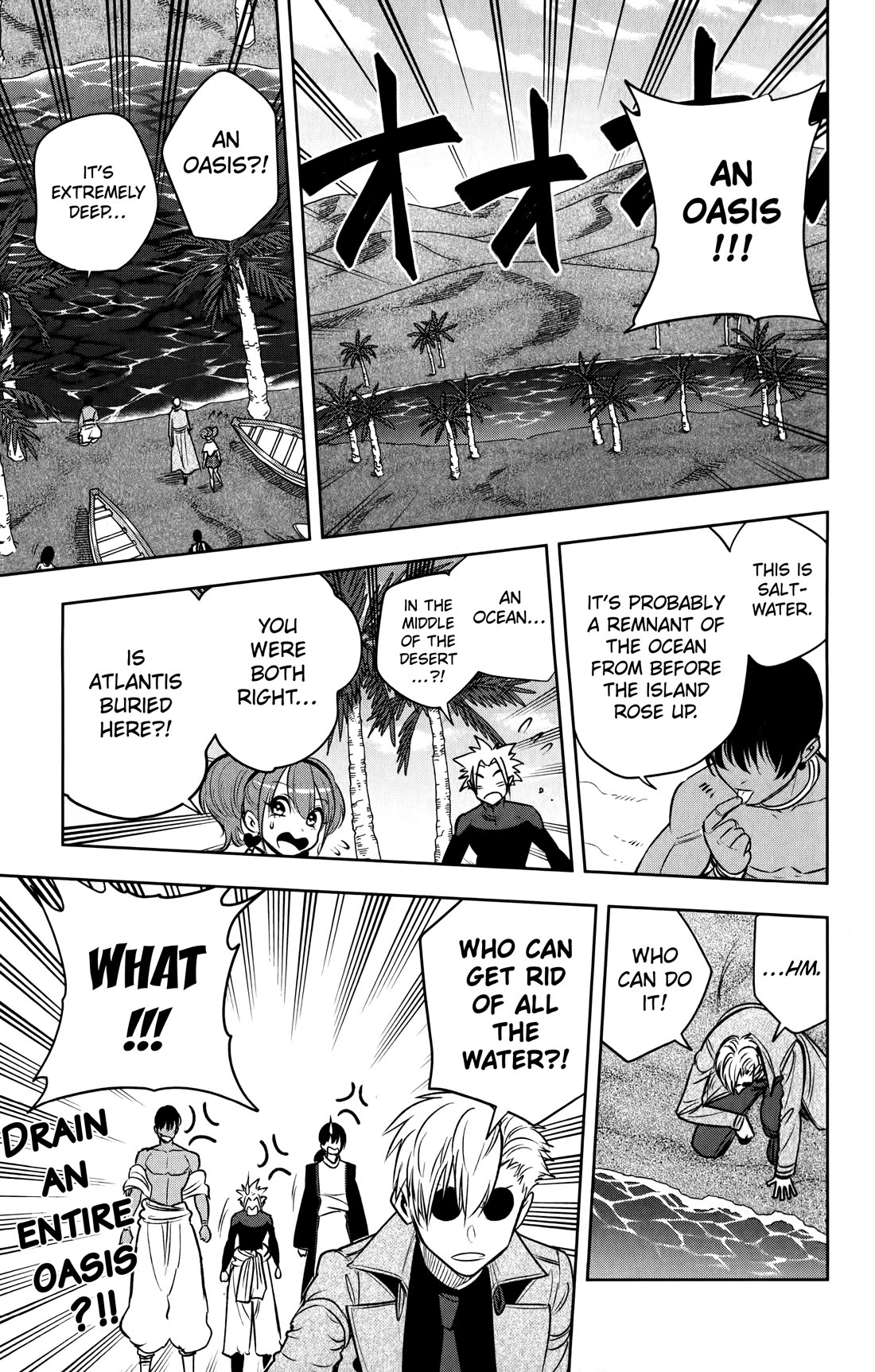 Noah's Notes Chapter 20 page 14 - Chapter 20: Scholarly Party, Searching for Atlantis