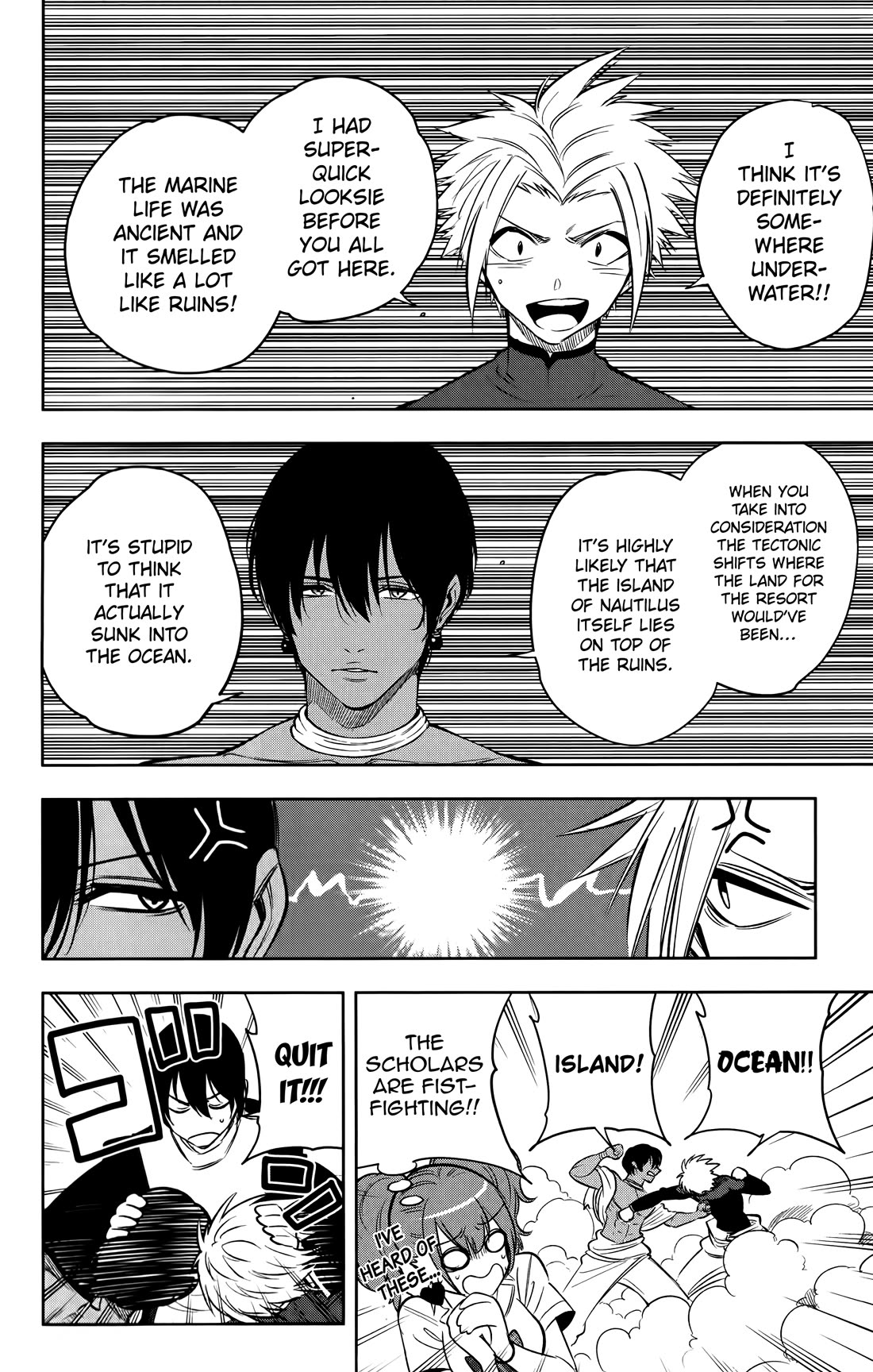 Noah's Notes Chapter 20 page 7 - Chapter 20: Scholarly Party, Searching for Atlantis