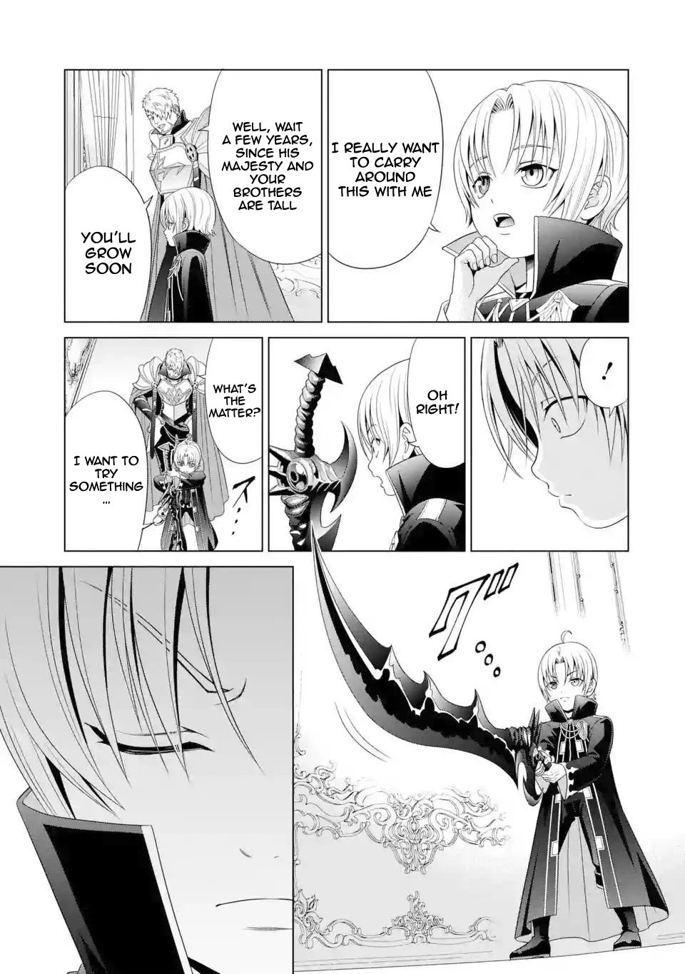 Noble Reincarnation ~Blessed With the Strongest Power From Birth~ Chapter 2 page 4 - Chapter 2: The Water Demon Sword