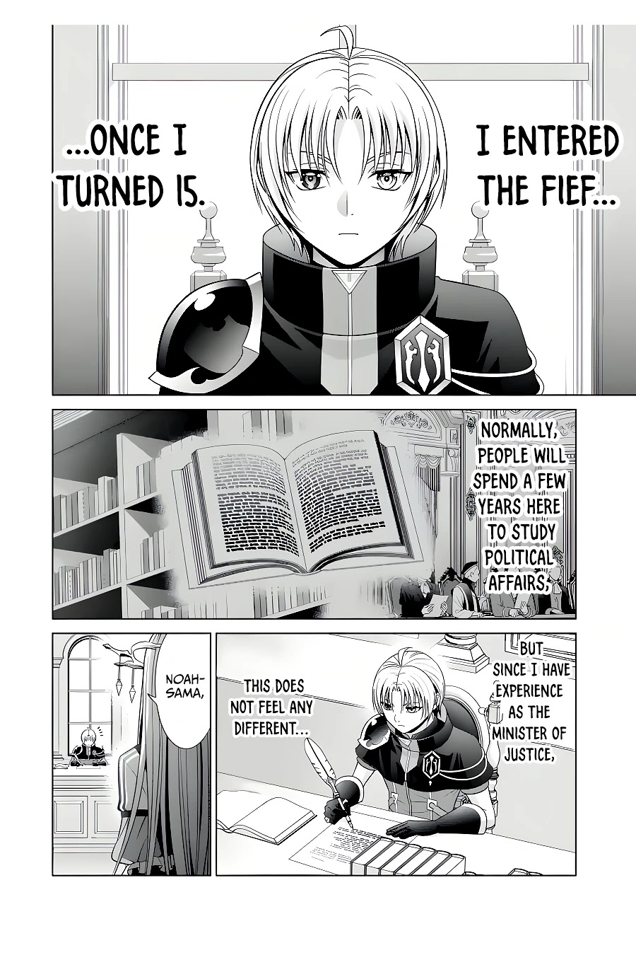 Noble Reincarnation ~Blessed With the Strongest Power From Birth~ Chapter 21 page 3 - Chapter 21