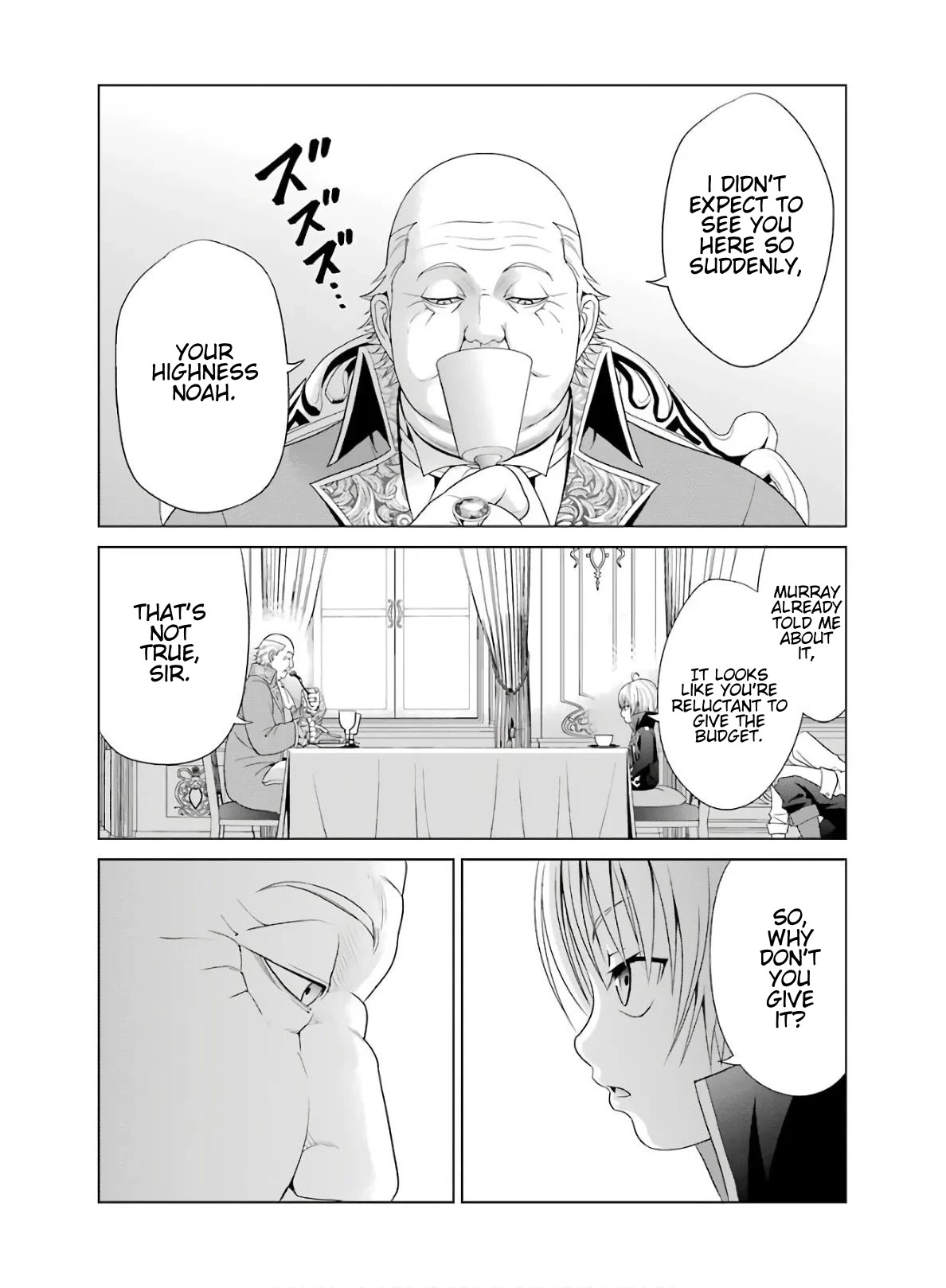 Noble Reincarnation ~Blessed With the Strongest Power From Birth~ Chapter 3 page 10 - Chapter 3: Surrender