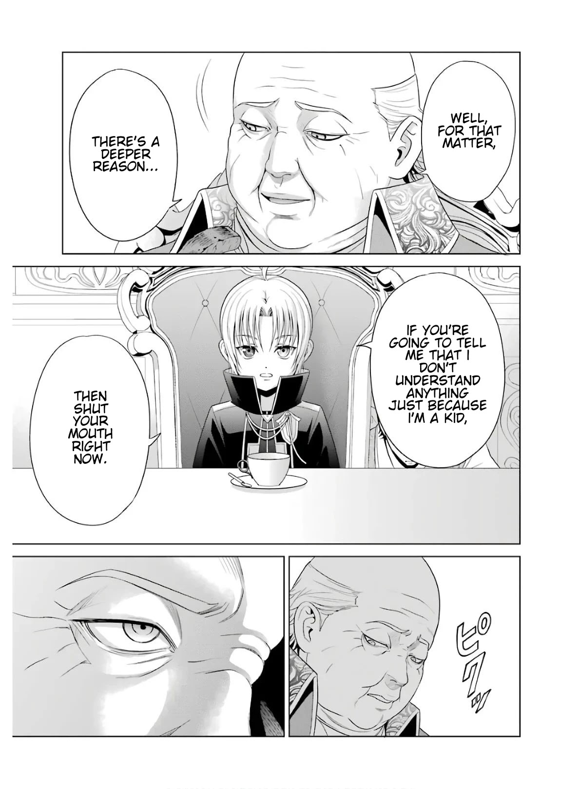 Noble Reincarnation ~Blessed With the Strongest Power From Birth~ Chapter 3 page 11 - Chapter 3: Surrender