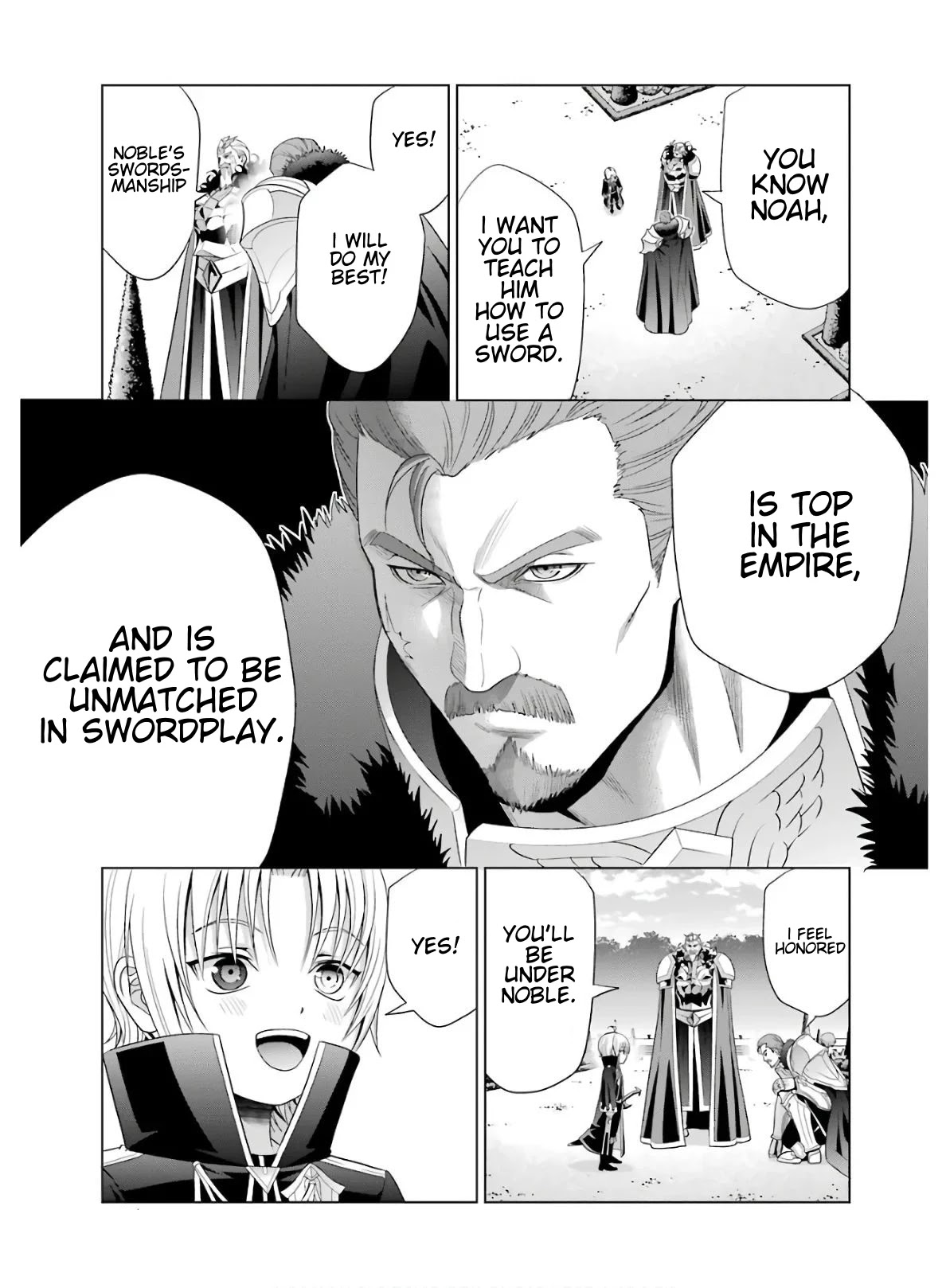Noble Reincarnation ~Blessed With the Strongest Power From Birth~ Chapter 3 page 37 - Chapter 3: Surrender