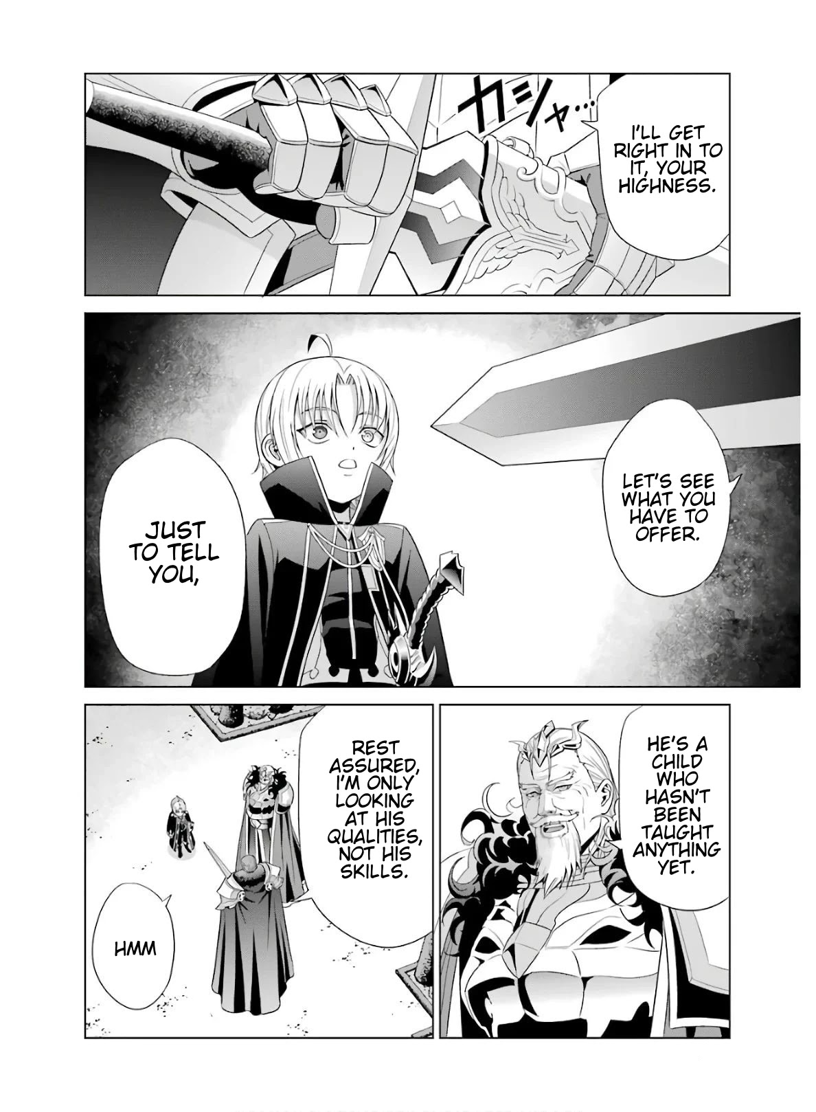 Noble Reincarnation ~Blessed With the Strongest Power From Birth~ Chapter 3 page 38 - Chapter 3: Surrender