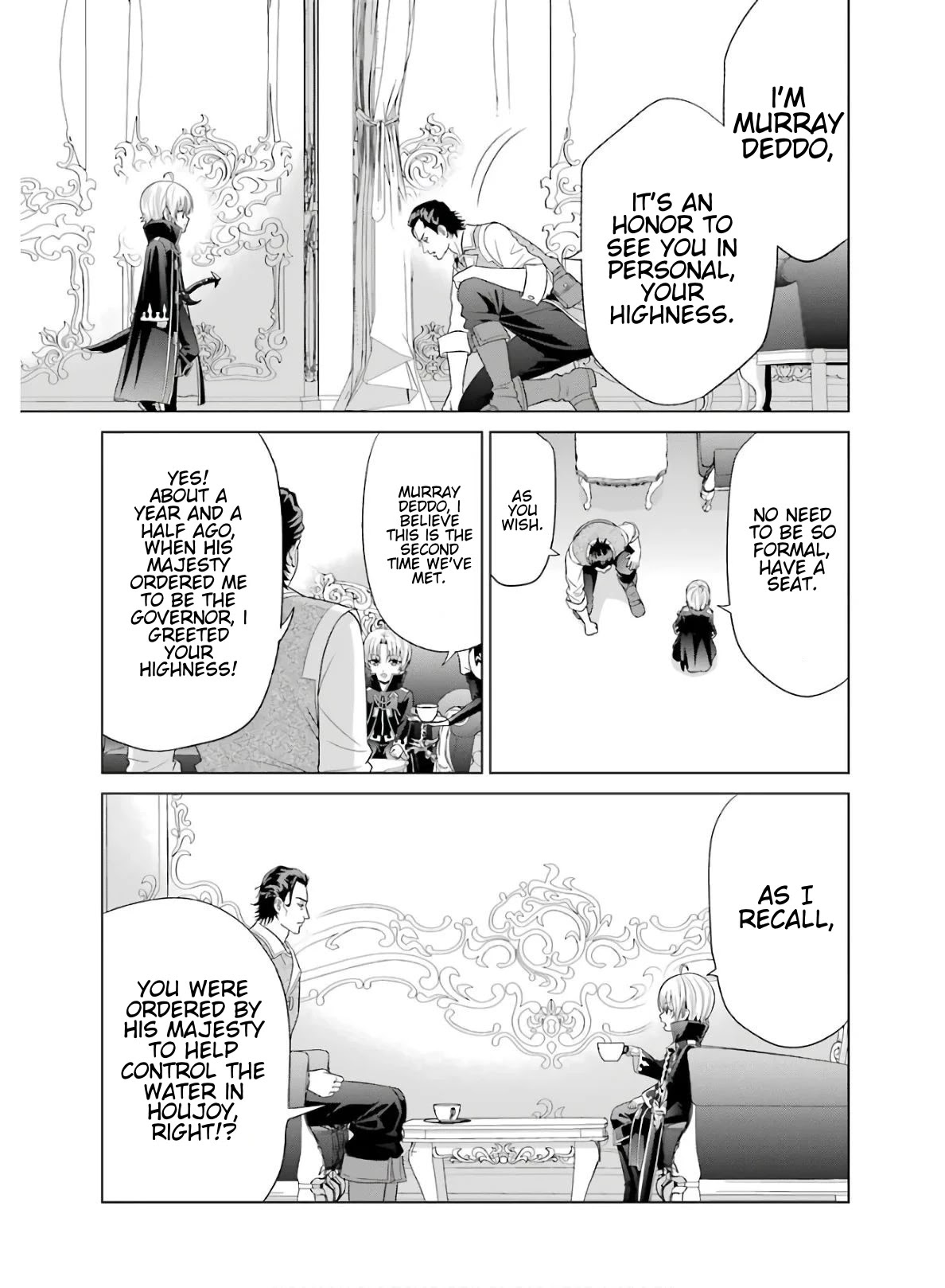 Noble Reincarnation ~Blessed With the Strongest Power From Birth~ Chapter 3 page 5 - Chapter 3: Surrender